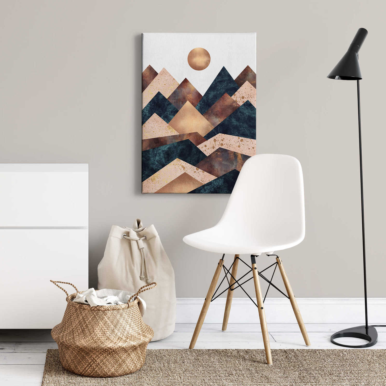             Canvas print "Autumn day in the mountains" by Fredriksson
        