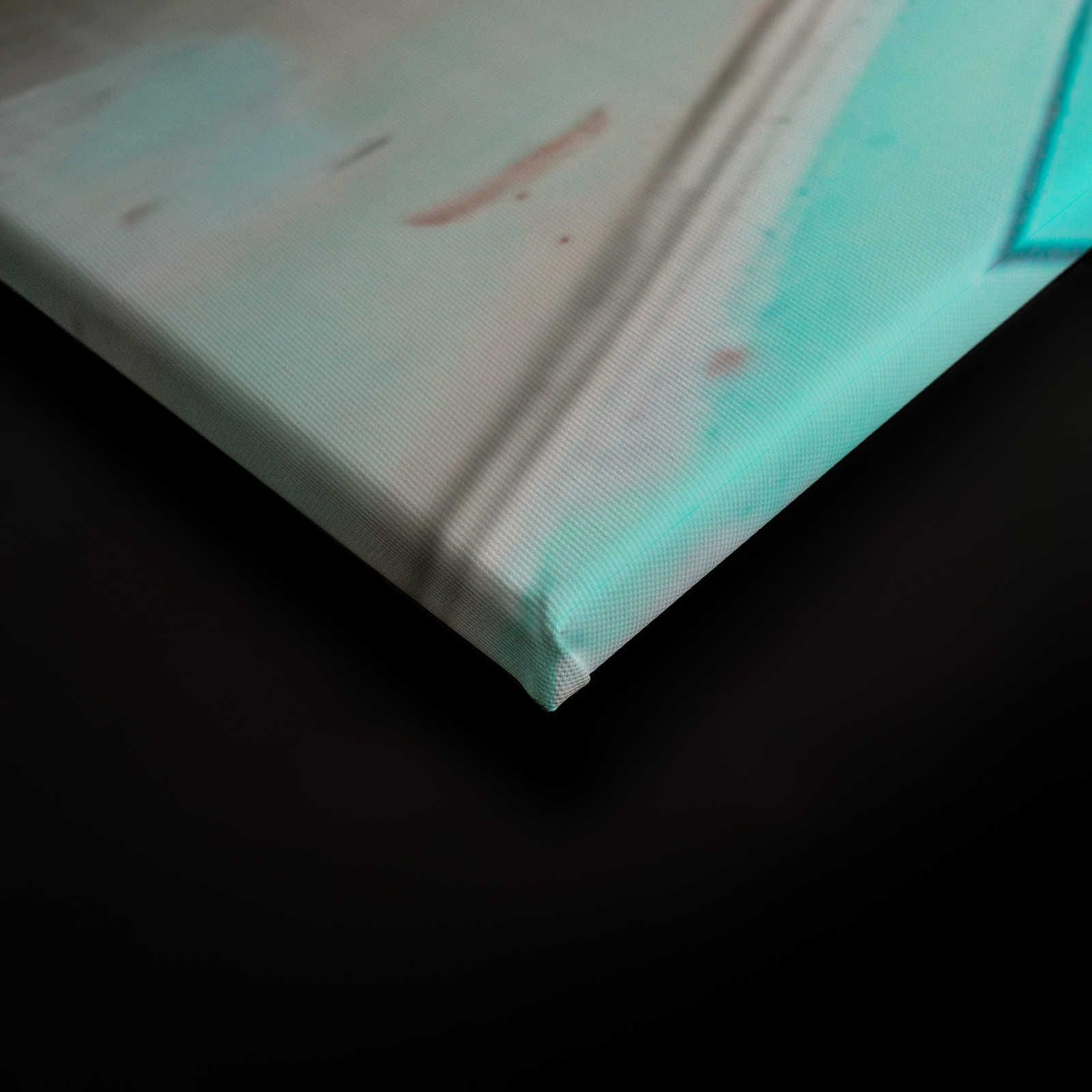             KI canvas foto »icy luiaard« - 90 cm x 60 cm
        