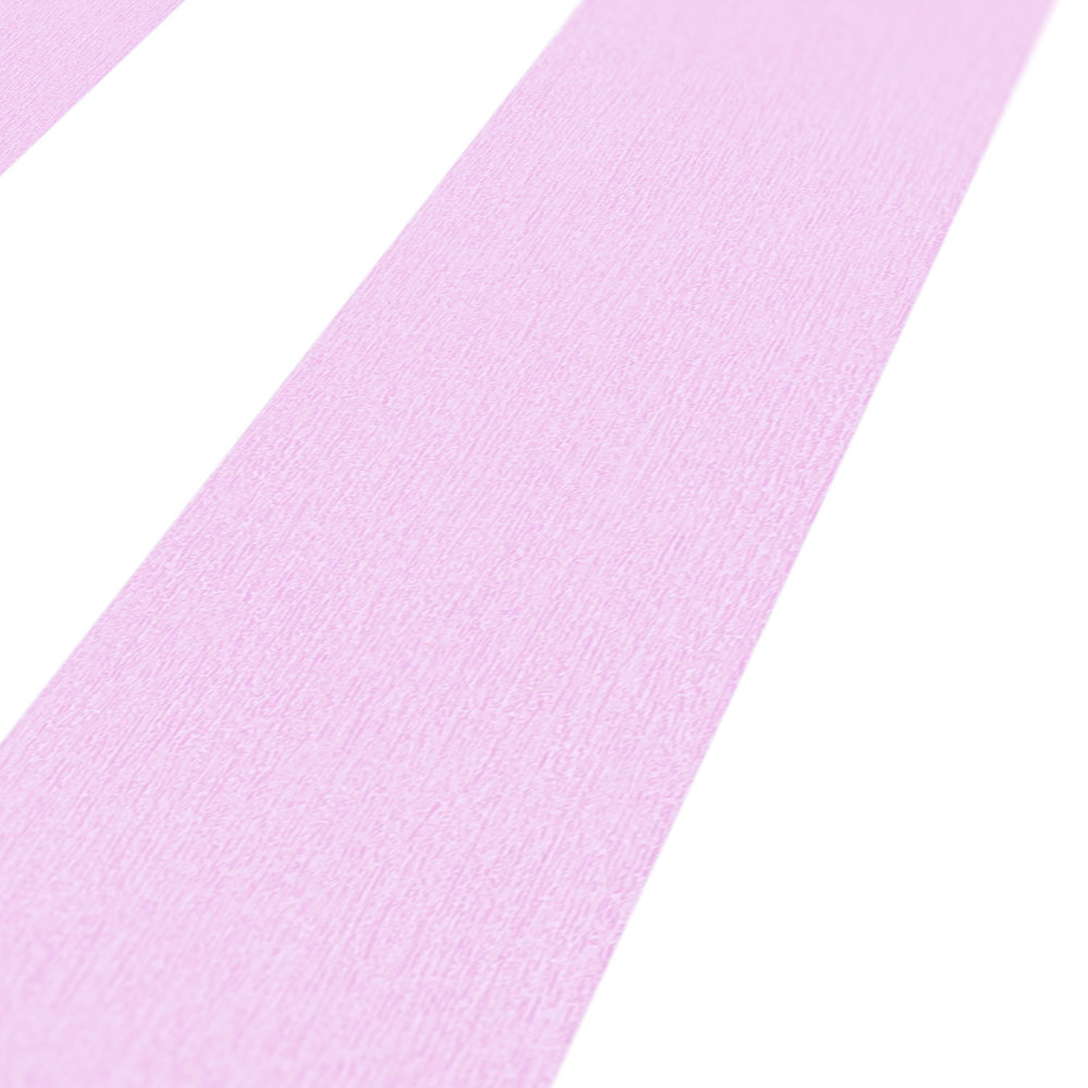             Papier peint chambre enfant fille rayures verticales - rose, blanc
        