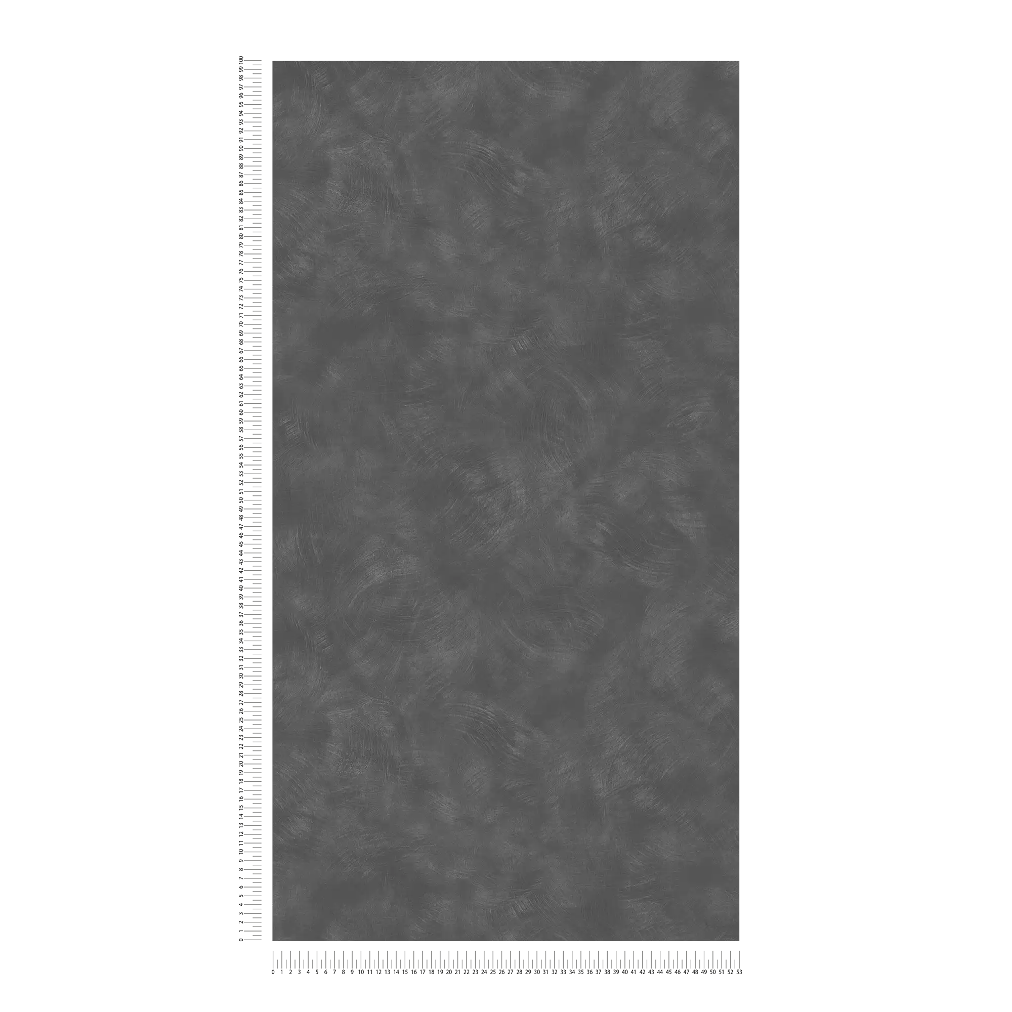             Carta da parati antracite con aspetto a pannelli e texture pulibile - grigio
        
