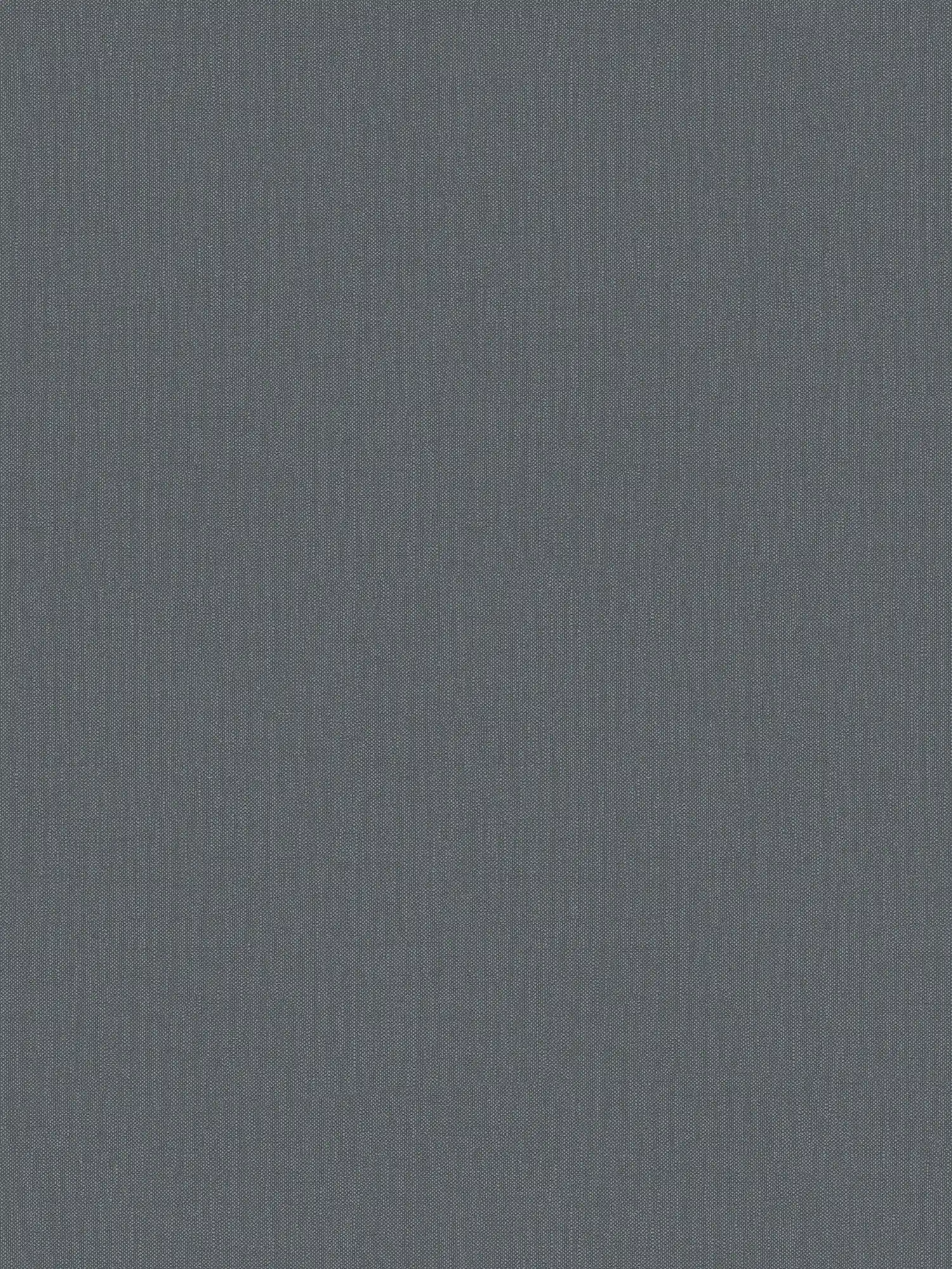 Papel pintado no tejido antracita con textura textil - gris
