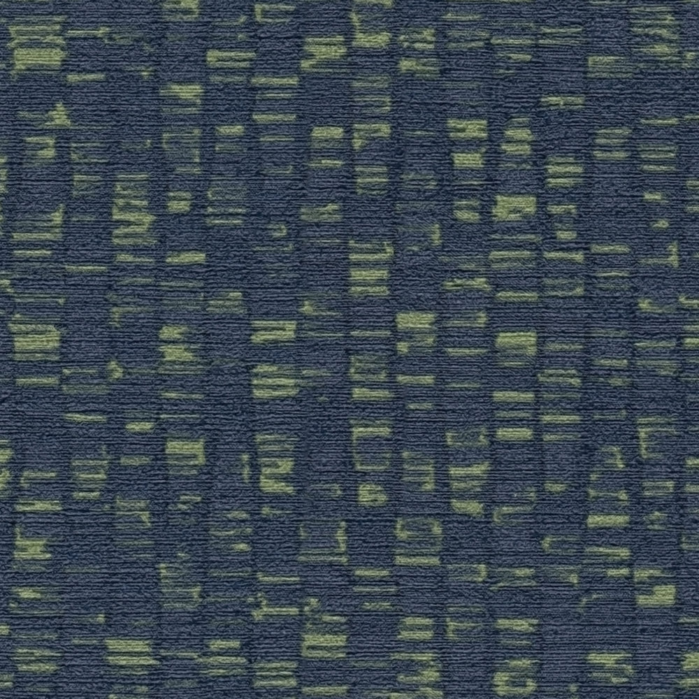             Non-woven wallpaper with discreet pattern - blue, green
        