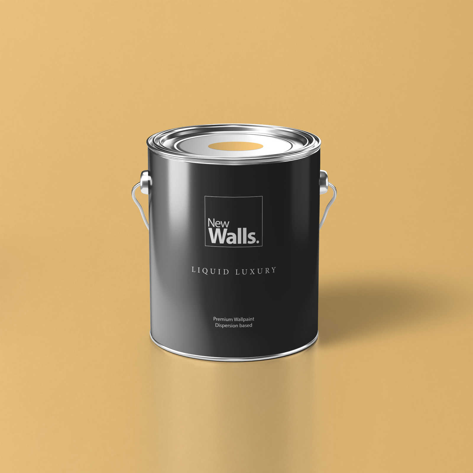 Premium Wall Paint cheerful gold »Juicy Yellow« NW804 – 5 litre
