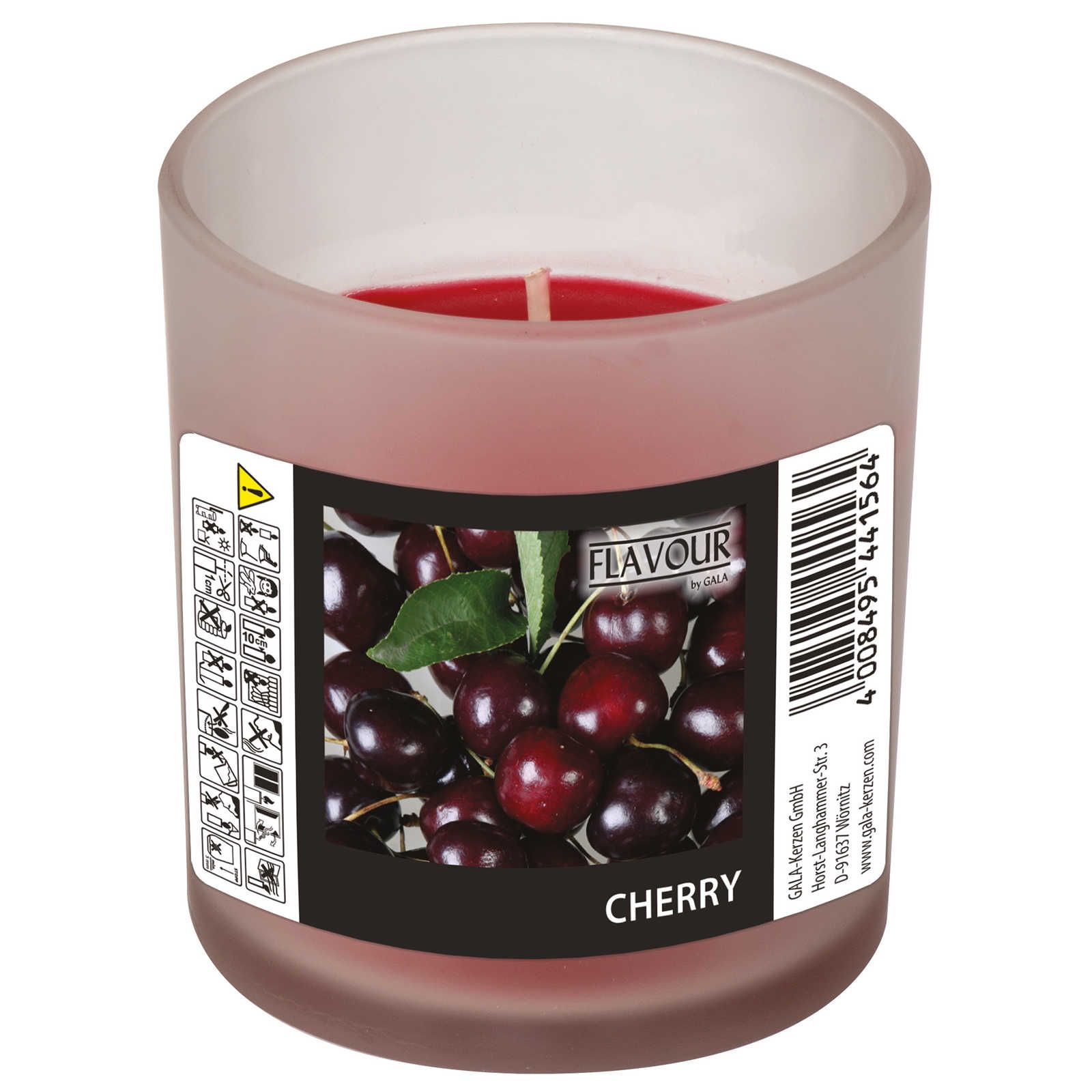         Cherry scented candle with fruit sweet scent - 110g
    