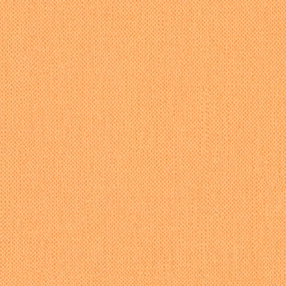             Wallpaper orange pastel & matte with linen look texture - orange
        