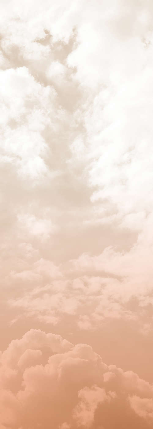             Papel pintado fotográfico moderno cielo nublado en tejido no tejido liso de alta calidad
        