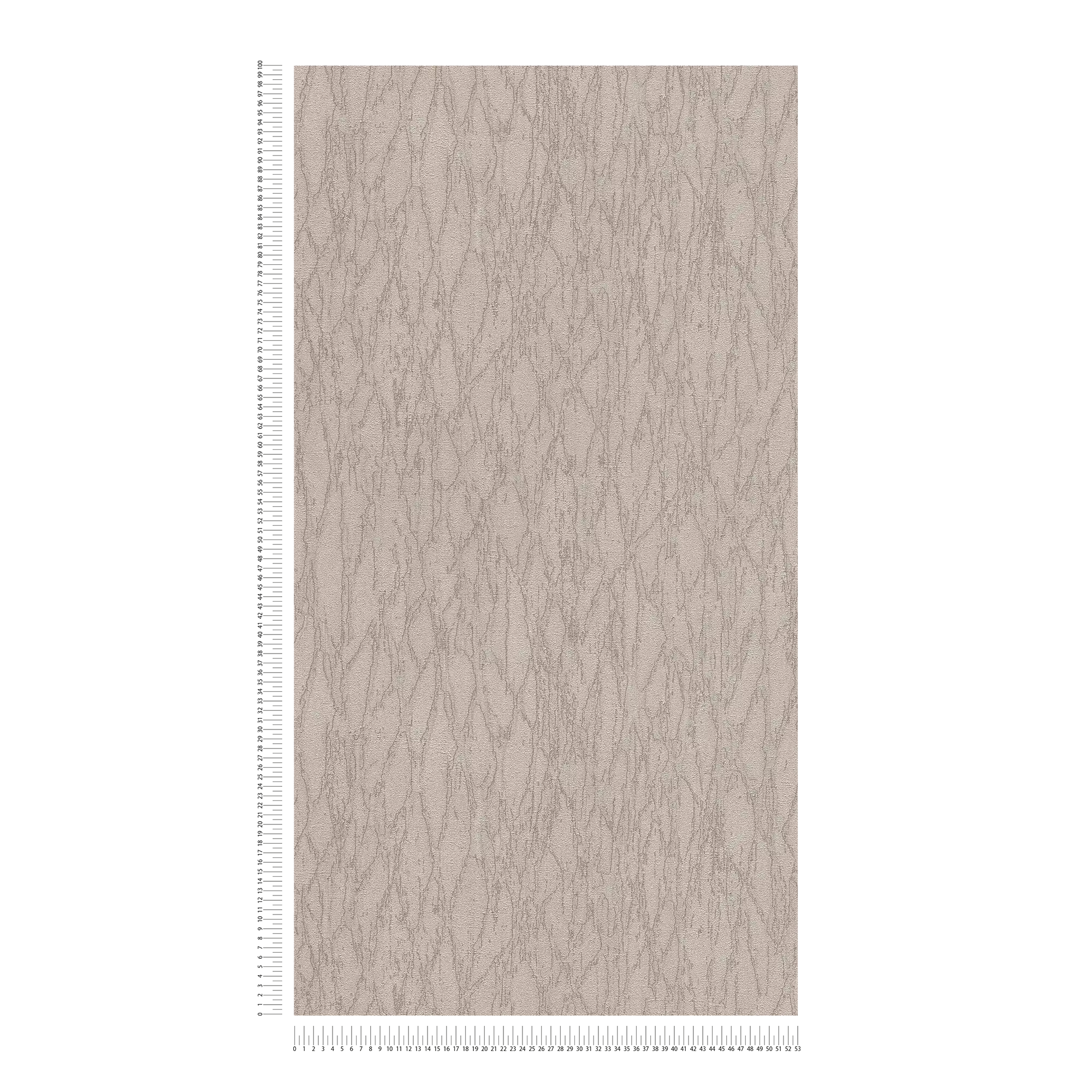             papier peint en papier intissé aspect plâtre avec accents et motifs abstraits - gris, beige, argenté
        