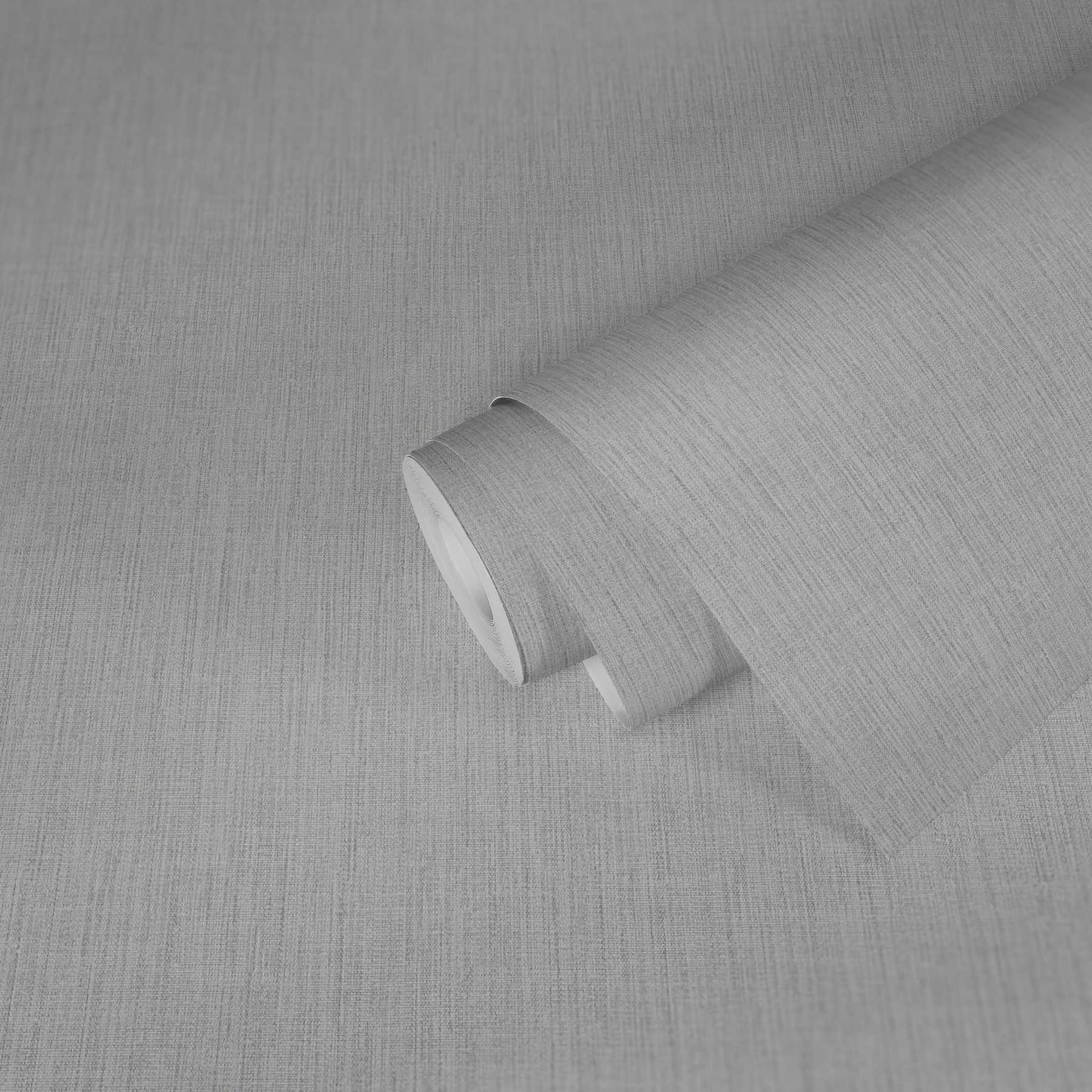             Carta da parati in tessuto non tessuto effetto lino con motivi tono su tono - rosa, grigio, bianco
        