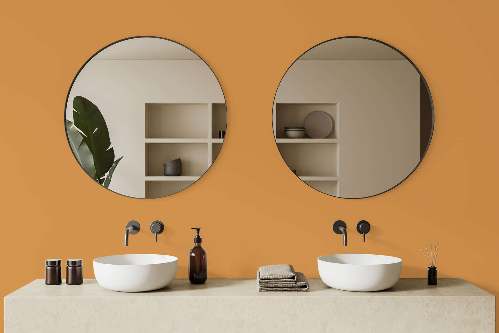             Premium Wall Paint Warm Orange »Beige Orange/Sassy Saffron« NW813 – 2.5 litre
        