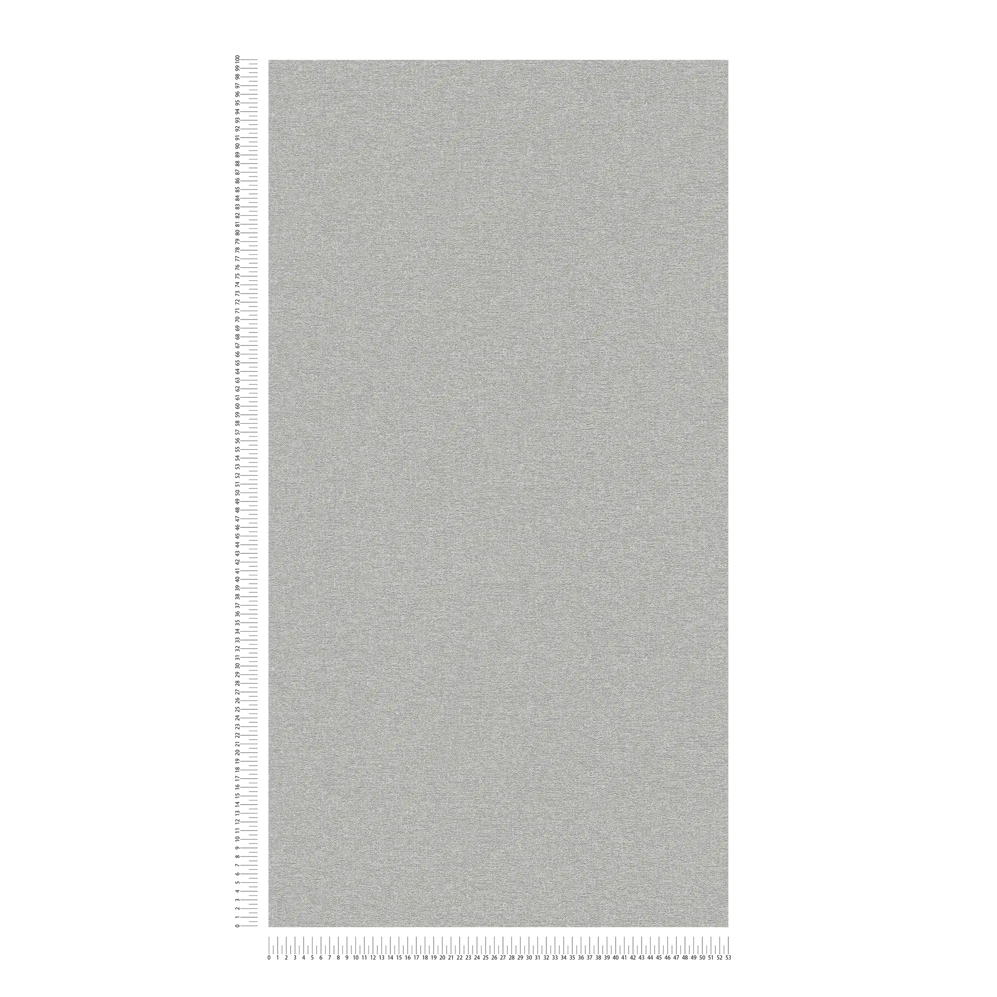             Carta da parati in tessuto non tessuto a tinta unita con motivo a trama leggera - grigio
        
