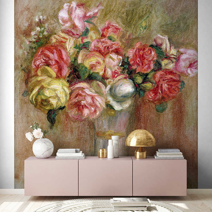         Photo wallpaper "Roses in a Sevres Vase" by Pierre Auguste Renoir
    