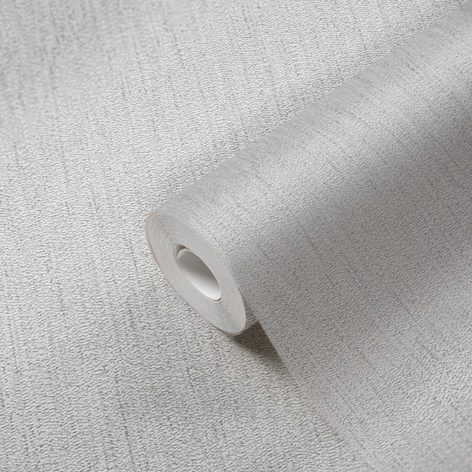            Textuurbehang met stofpatroon - lichtgrijs, zilver
        