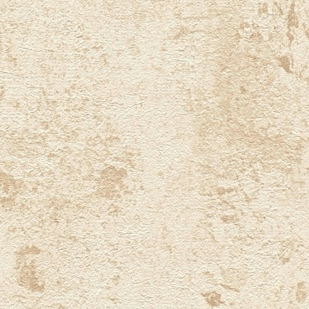             Papel pintado óptico de yeso crema-beige, estilo mediterráneo
        