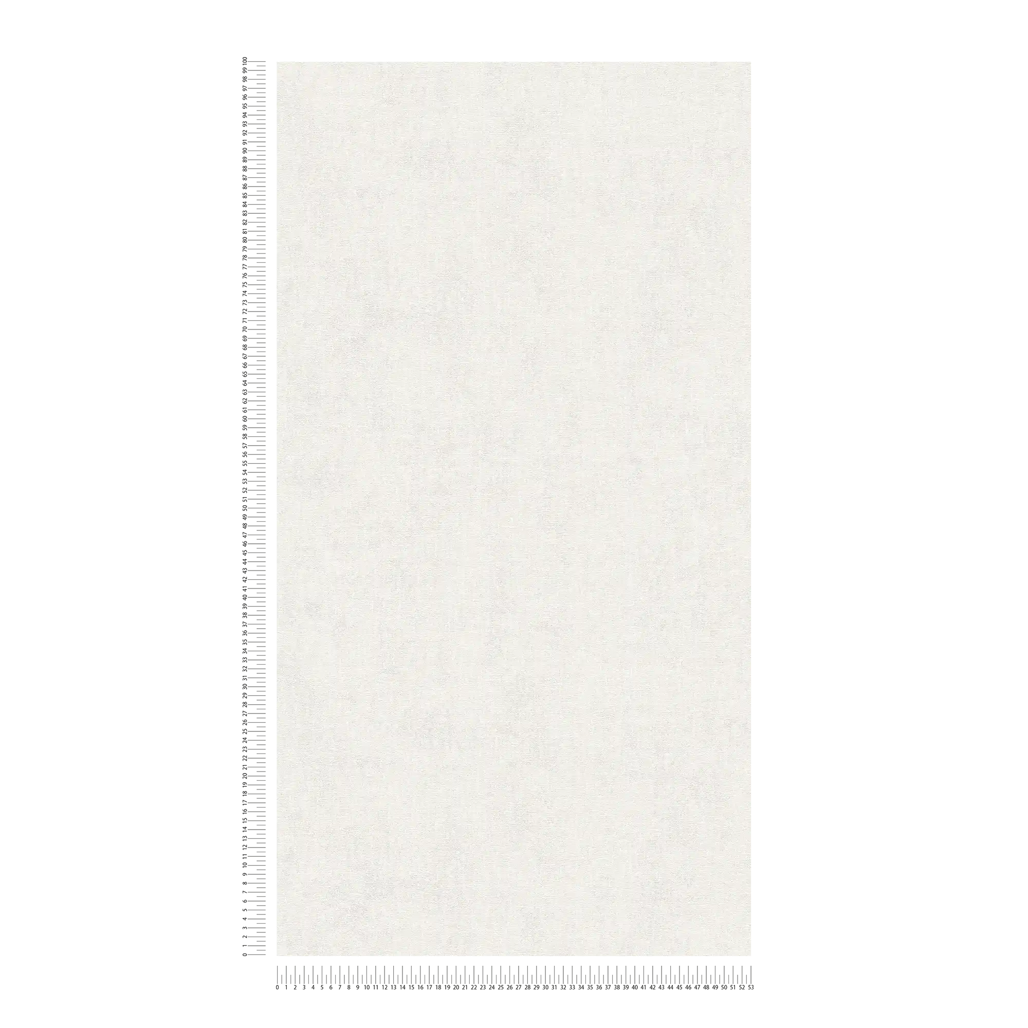             Papier peint uni chiné avec aspect textile - crème
        