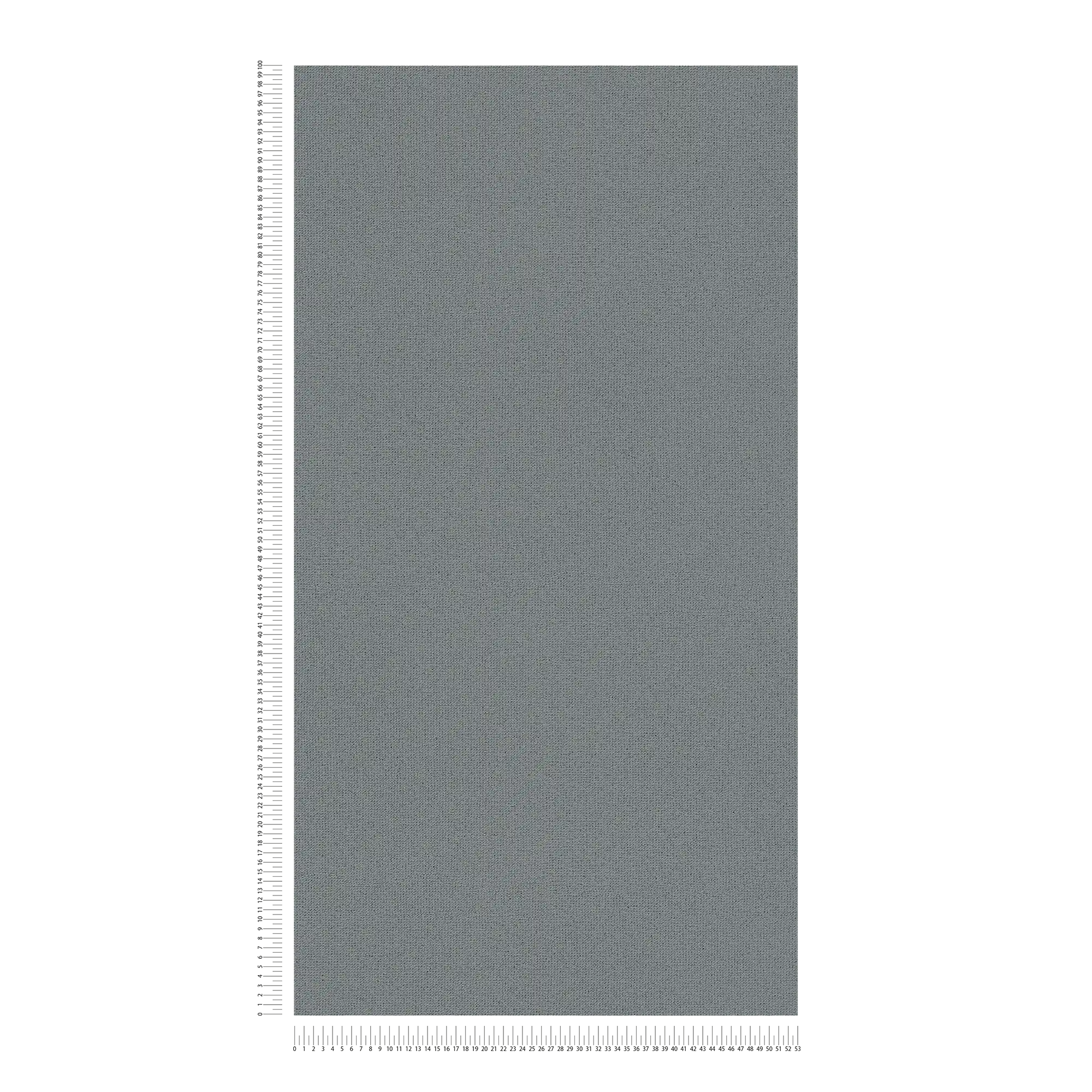             Plain Scandi wallpaper in matt and linen structure - dark grey
        