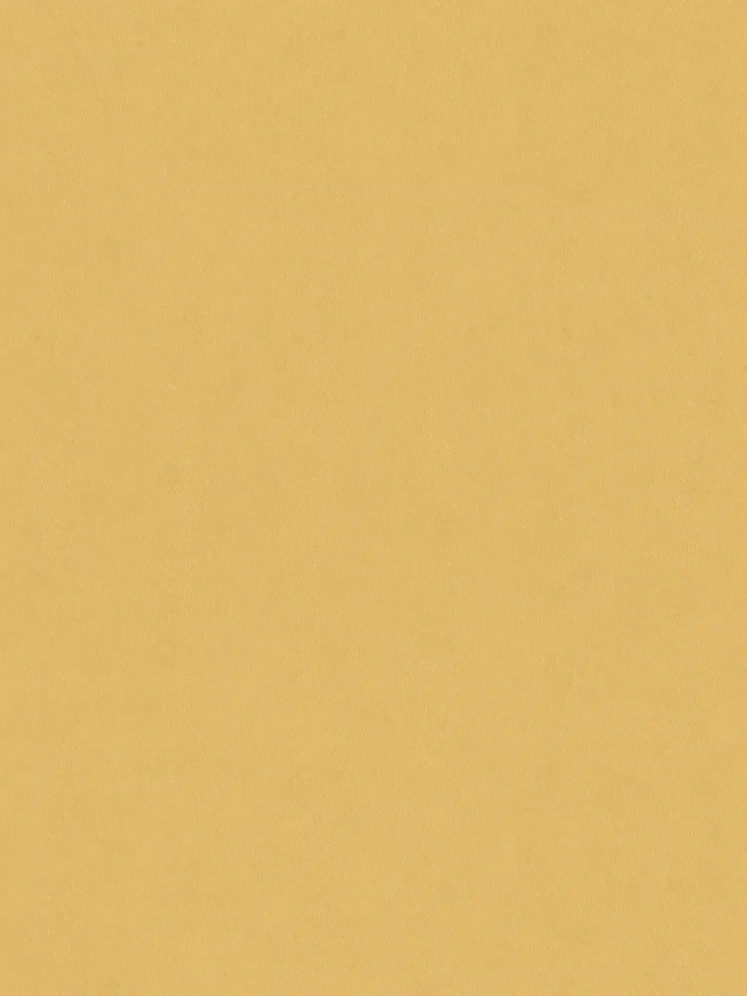 Plain wallpaper in plaster look - yellow
