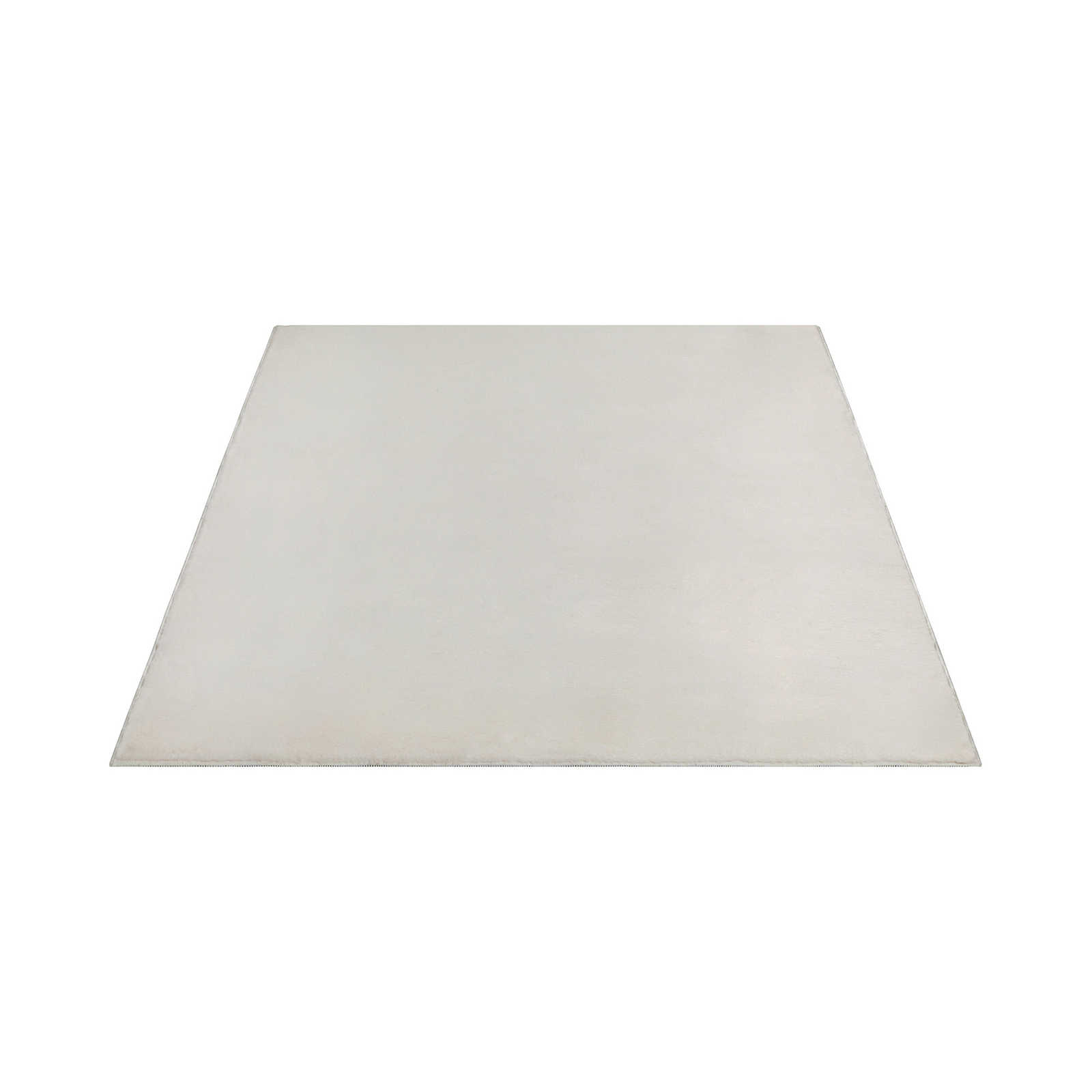 Zacht hoogpolig tapijt in crème - 280 x 200 cm
