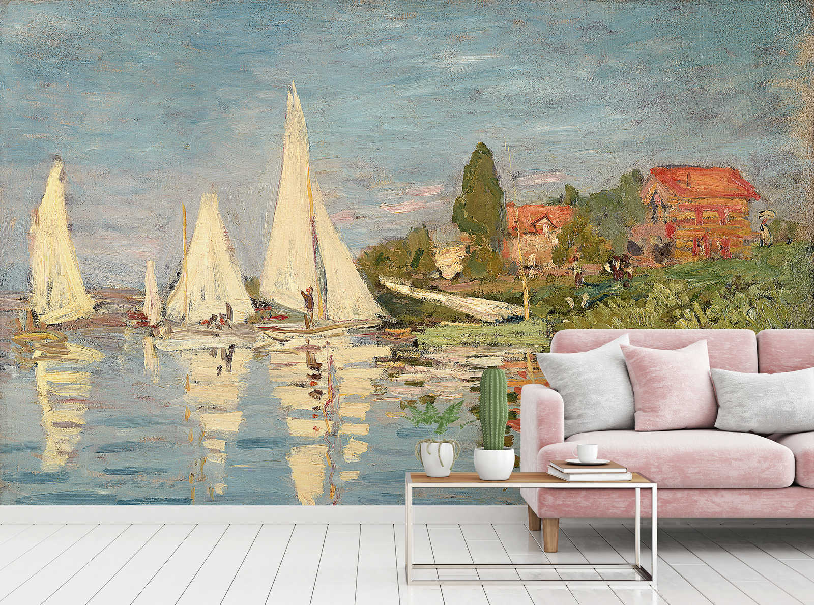             Muurschildering "Danae" van Claude Monet
        