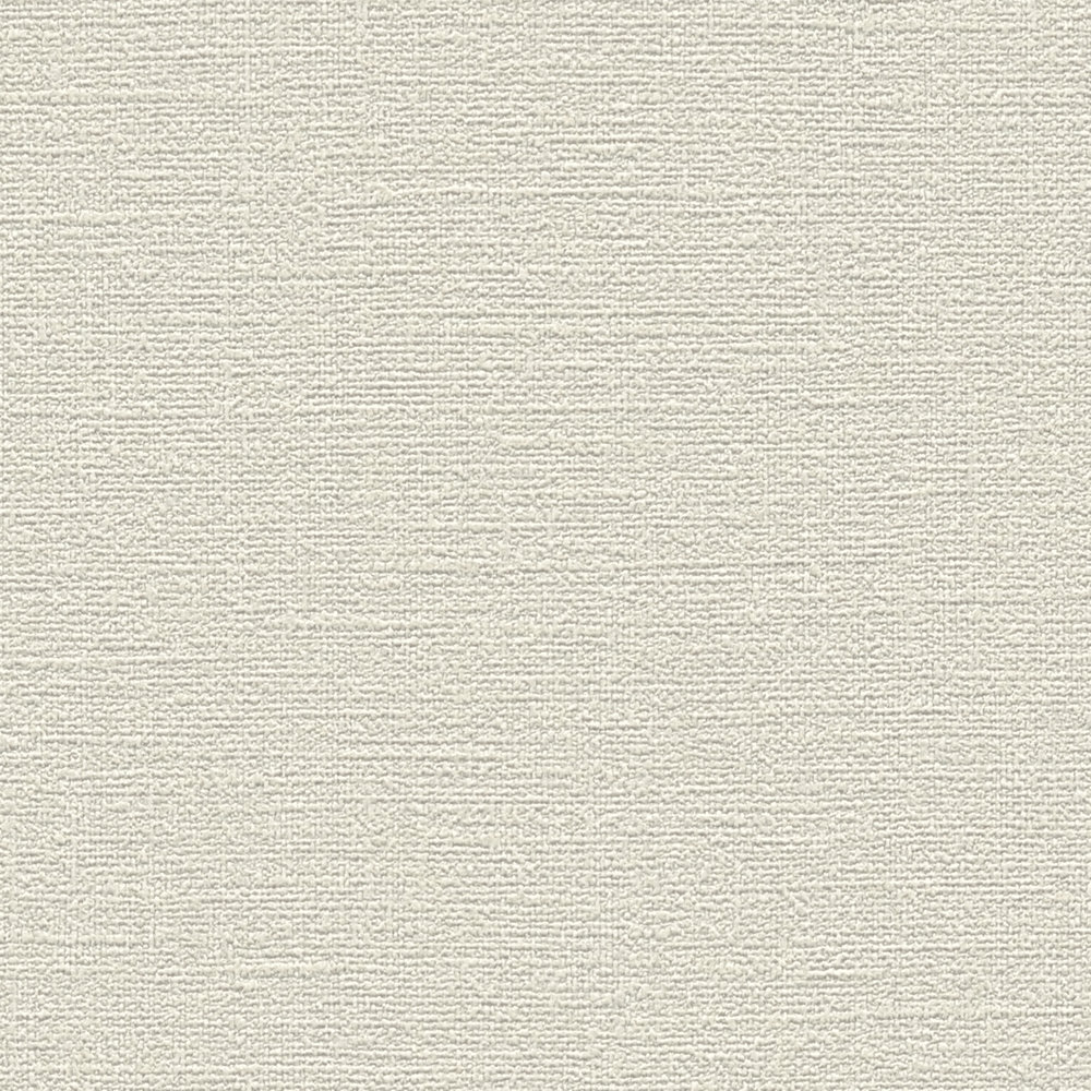             Papier peint uni à structure fine intissé sans PVC - beige, gris
        