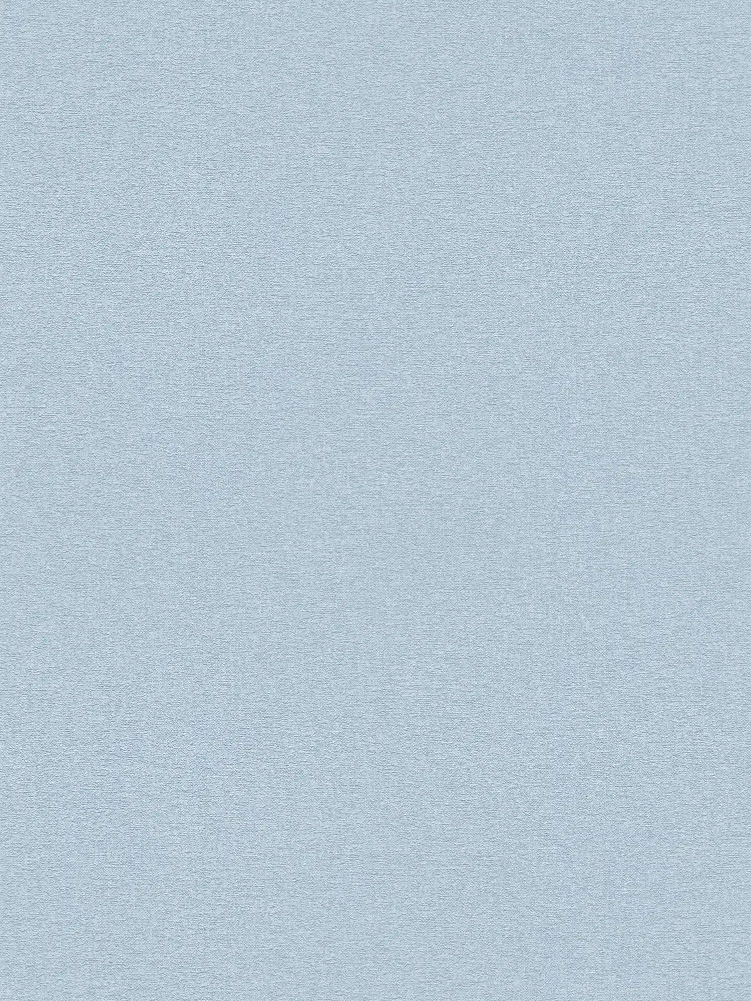Non-woven wallpaper with textured pattern plain - light blue
