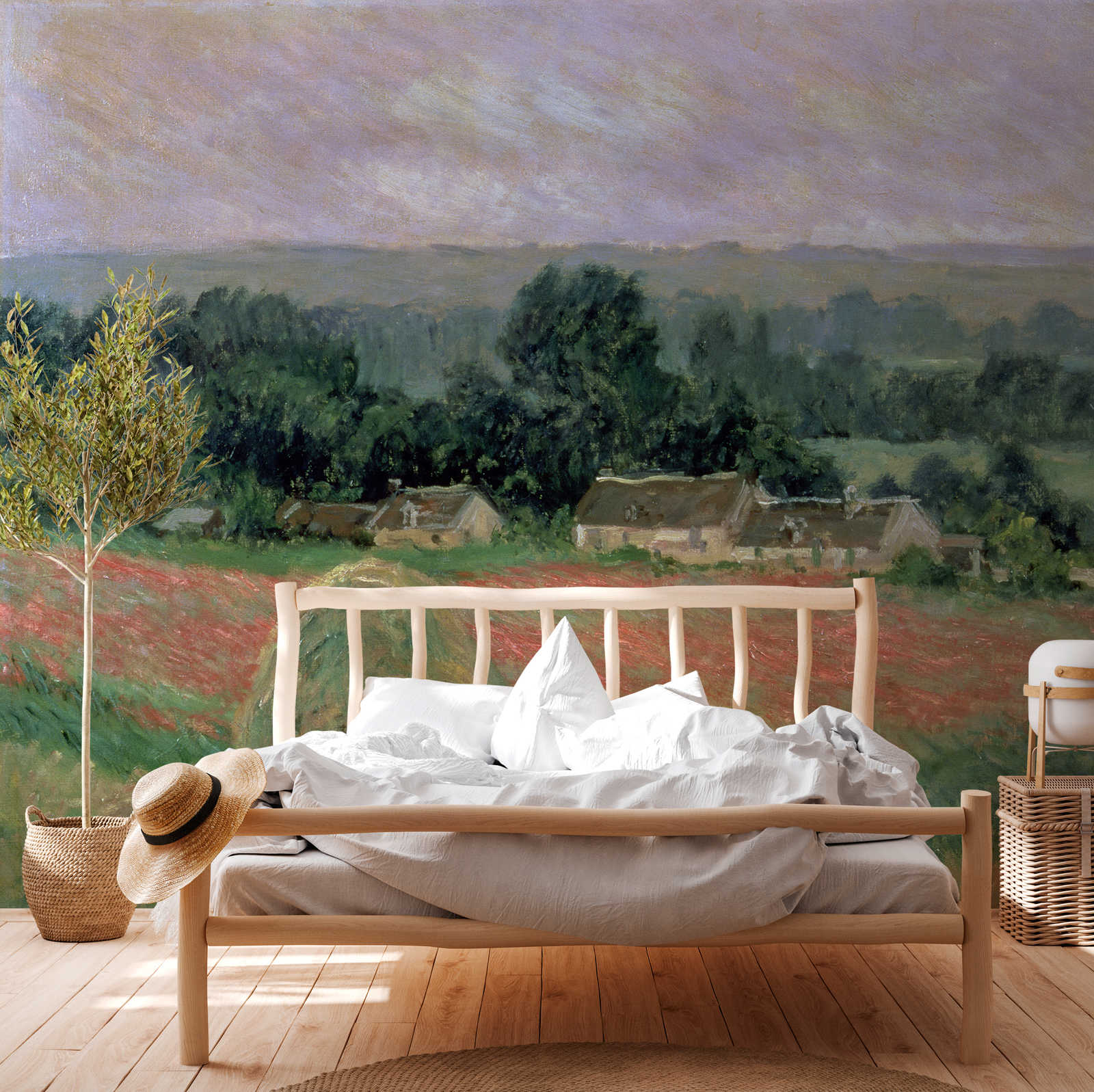             Papier peint panoramique "Botte de foin à Giverny" de Claude Monet
        