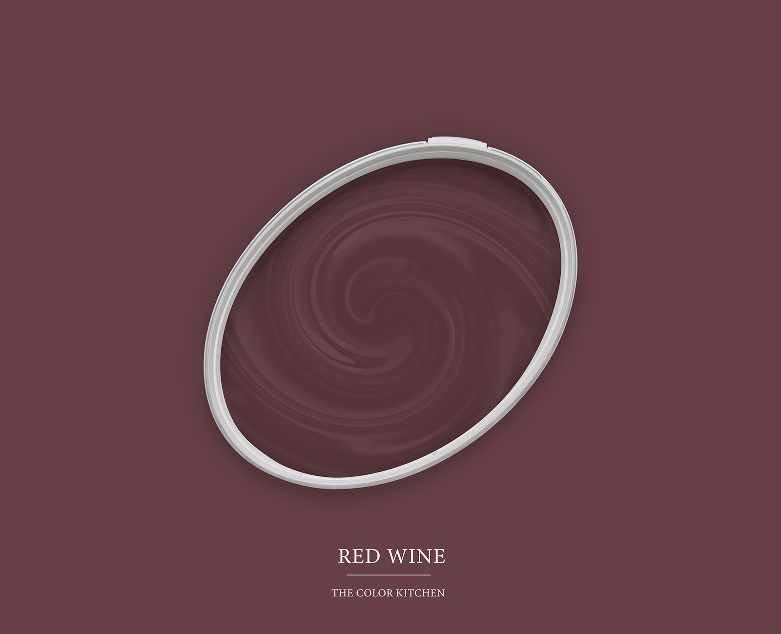 Wall Paint TCK7013 »Red Wine« in an intense bordeaux – 5.0 litre
