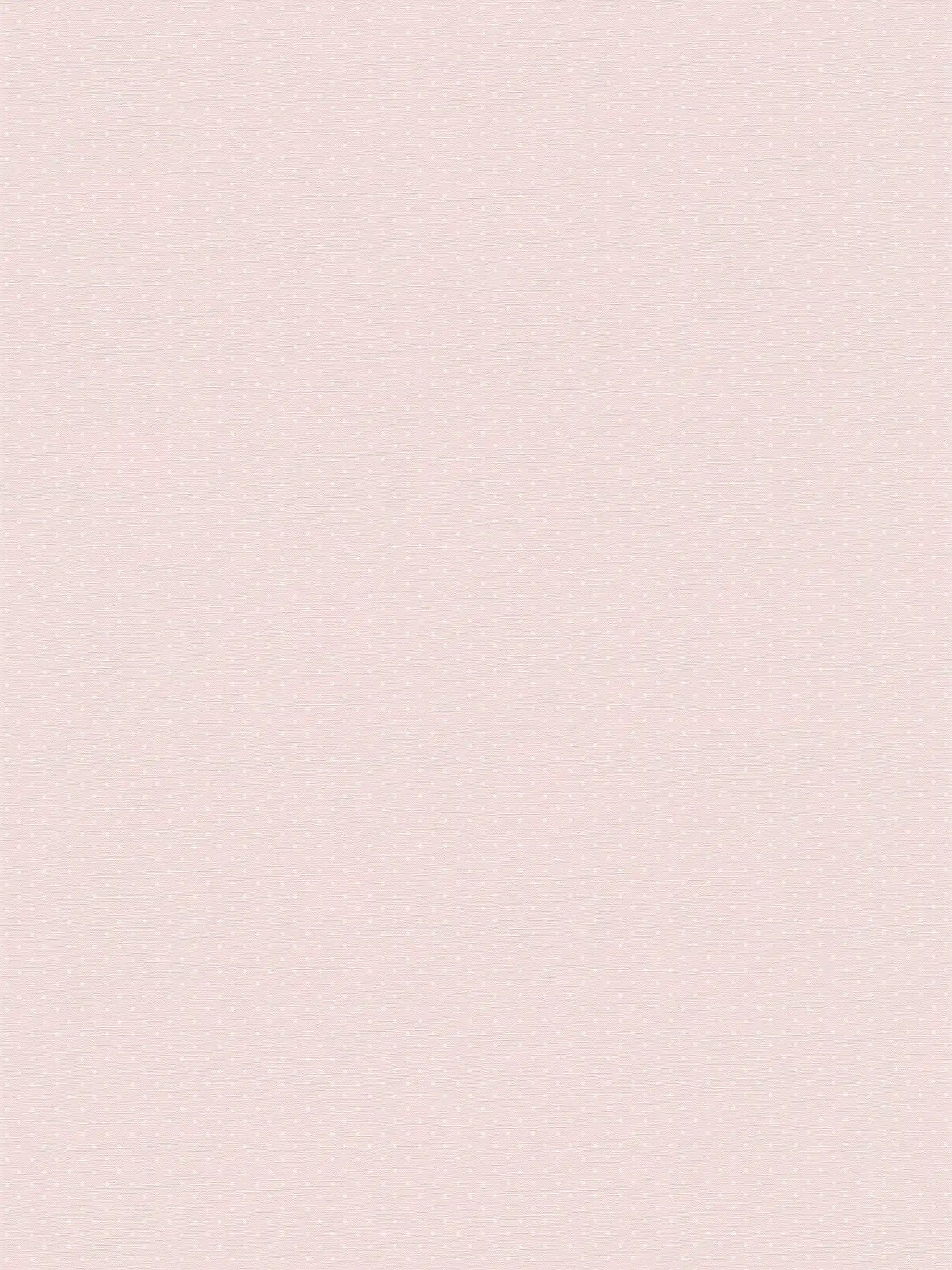 Country style wallpaper with small dots - pink, white
