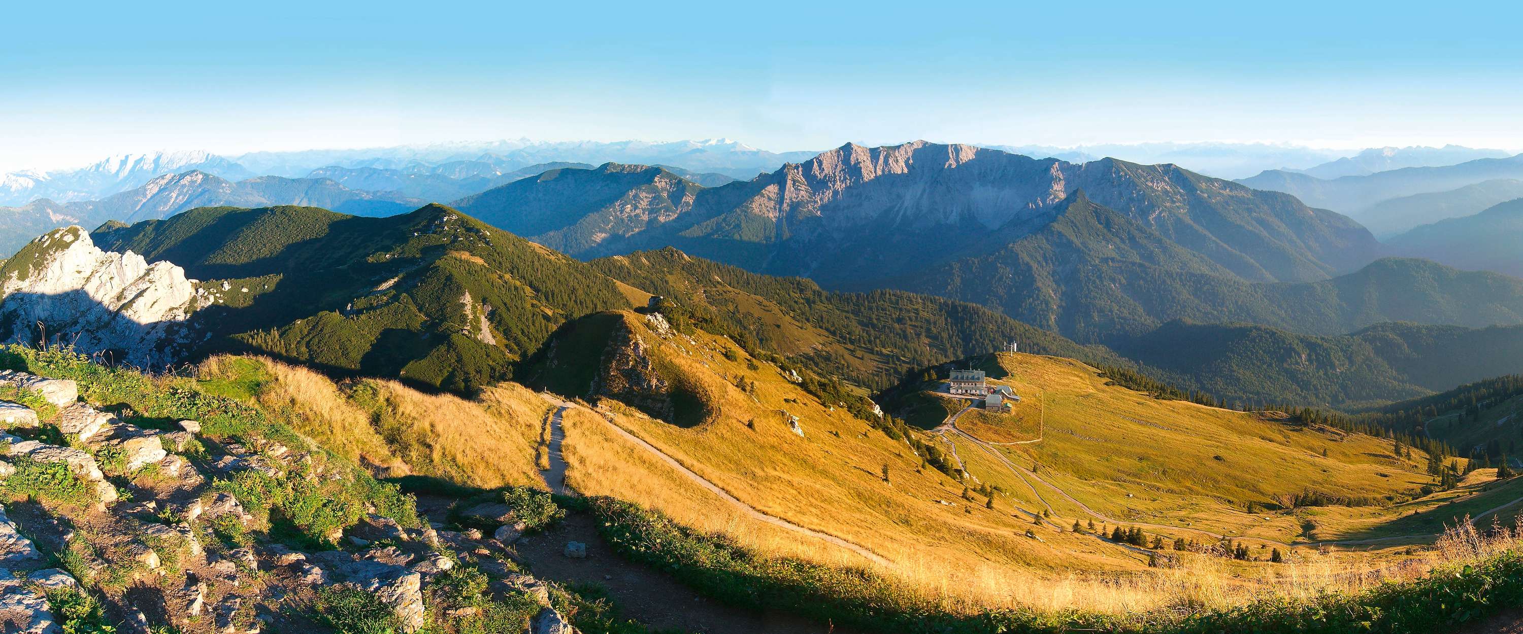             Photo wallpaper landscape panorama mountain range
        