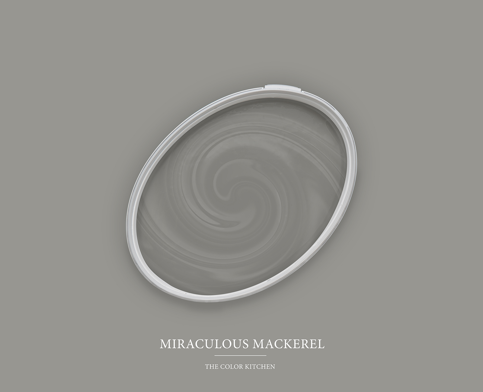 Pintura mural TCK1012 »Miraculous Mackerel« en gris verdoso – 5,0 litro
