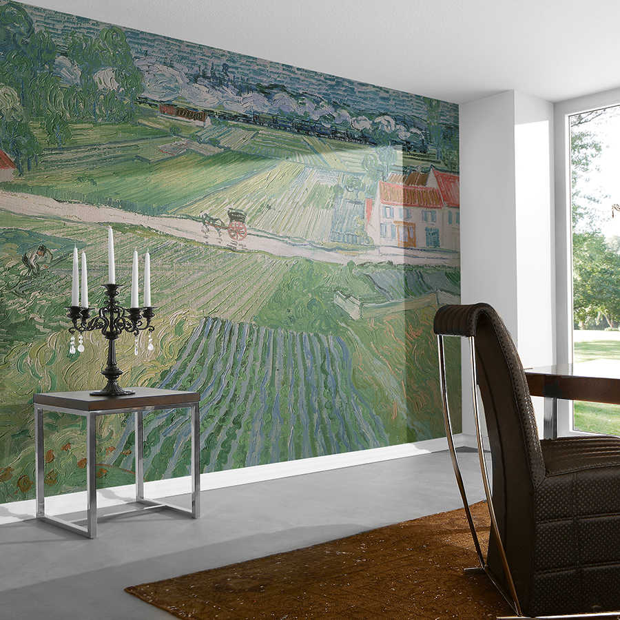         Photo wallpaper "Landscape near Auvers after the rain" by Vincent van Gogh
    