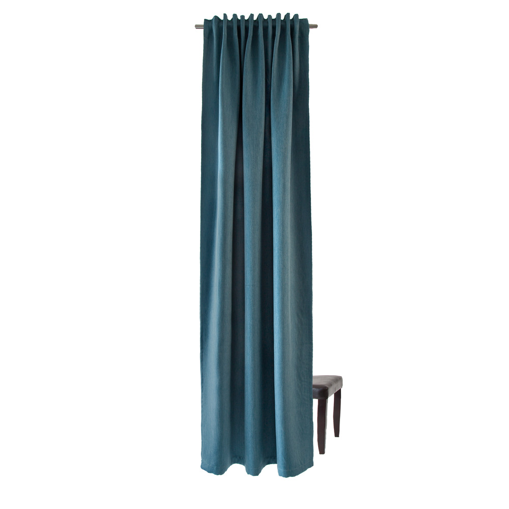             Decorative loop scarf 140 cm x 245 cm synthetic fibre petrol
        