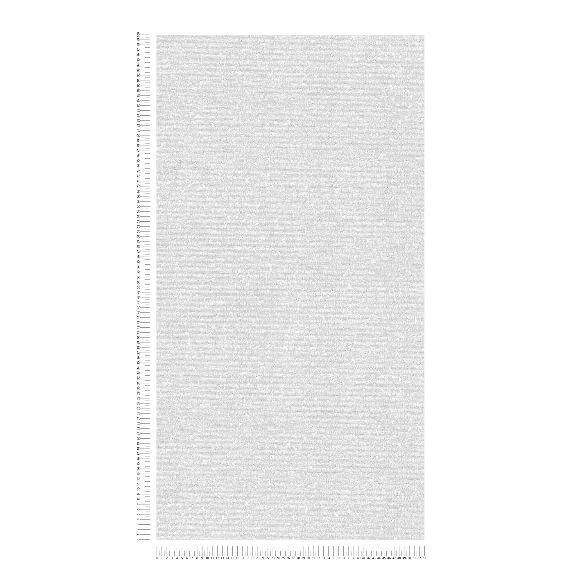             Carta da parati con struttura tessile e accenti metallici - bianco, grigio
        