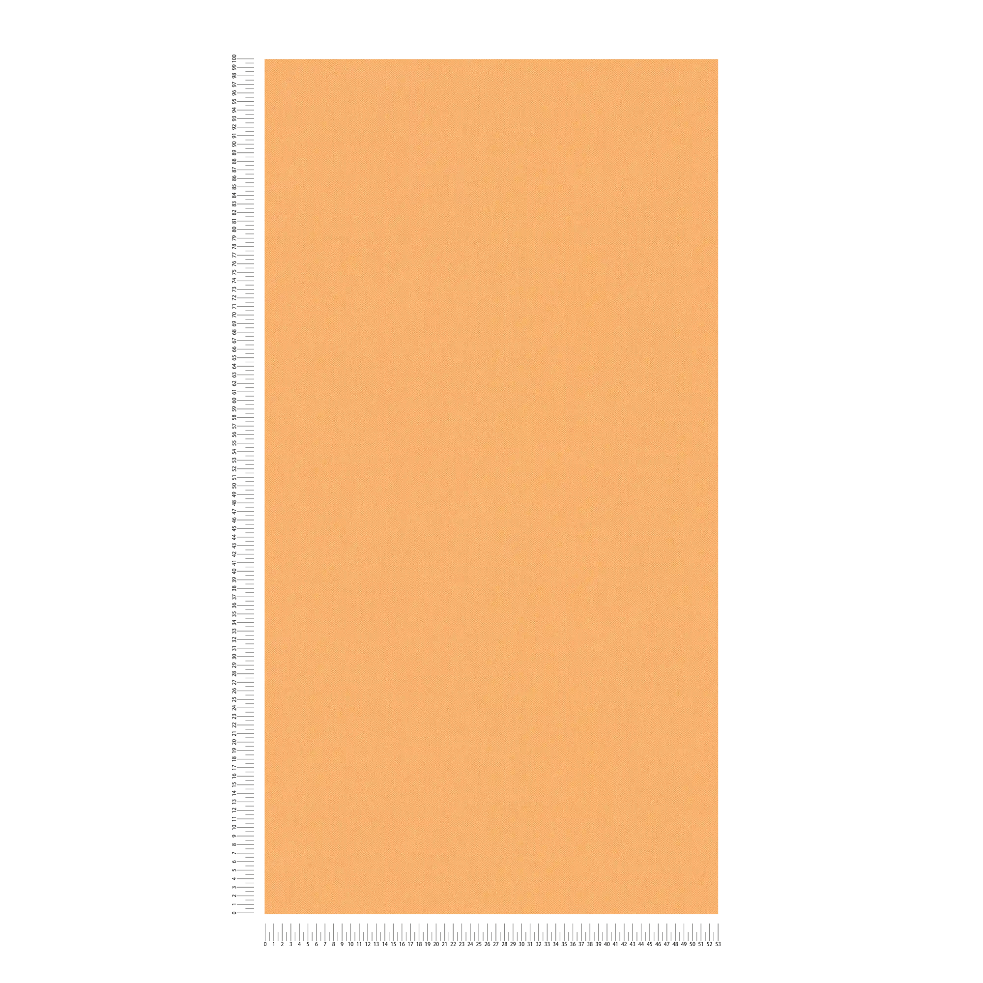             Carta da parati arancione pastello e opaca con struttura effetto lino - arancione
        