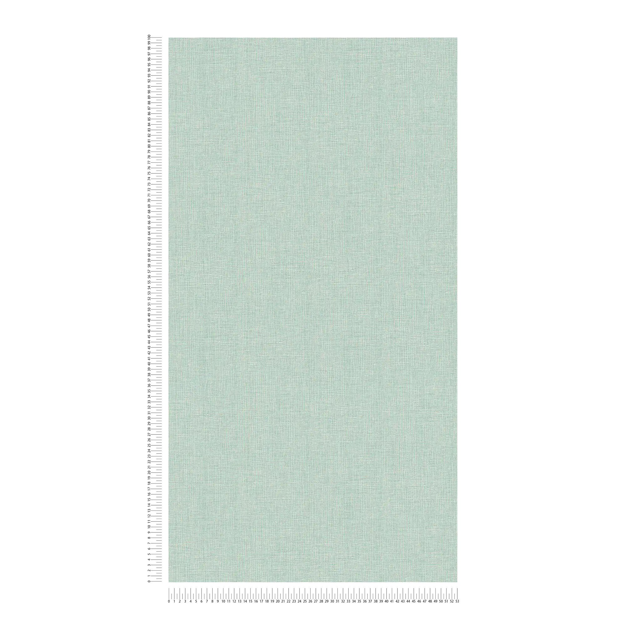             Papel pintado textil verde claro con detalles dorados - azul, gris, plata
        