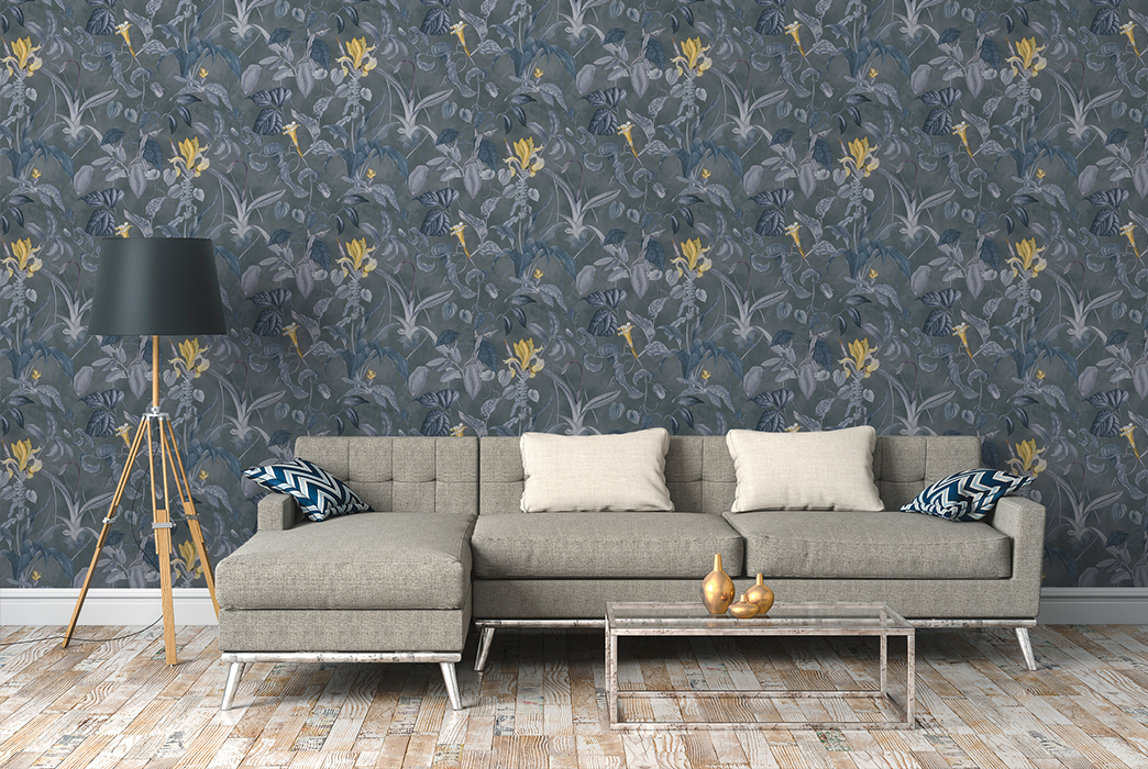 Modern living room wallpaper, designer wallpaper by Michalsky AS379883