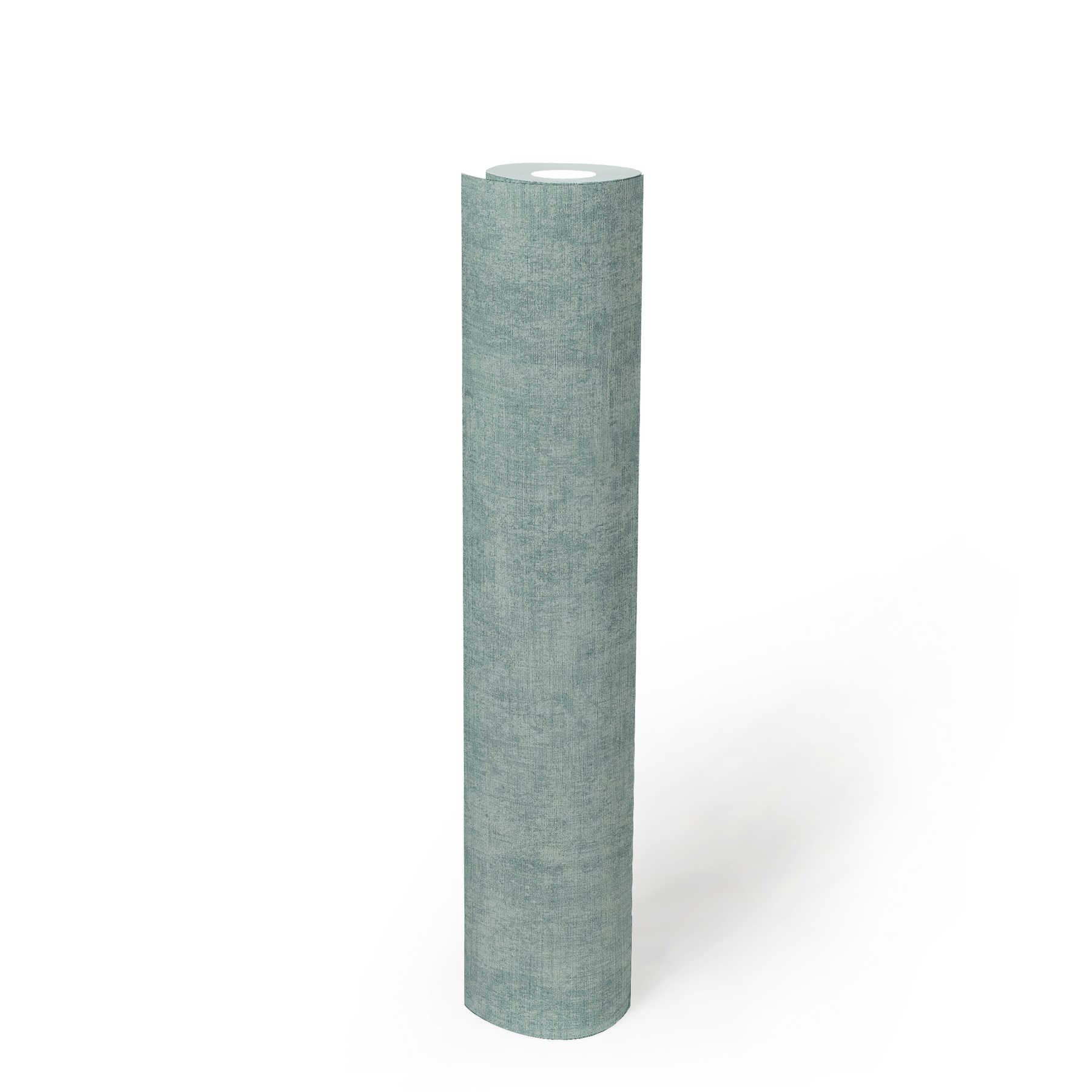             Non-woven wallpaper plain, mottled, textured pattern - blue
        