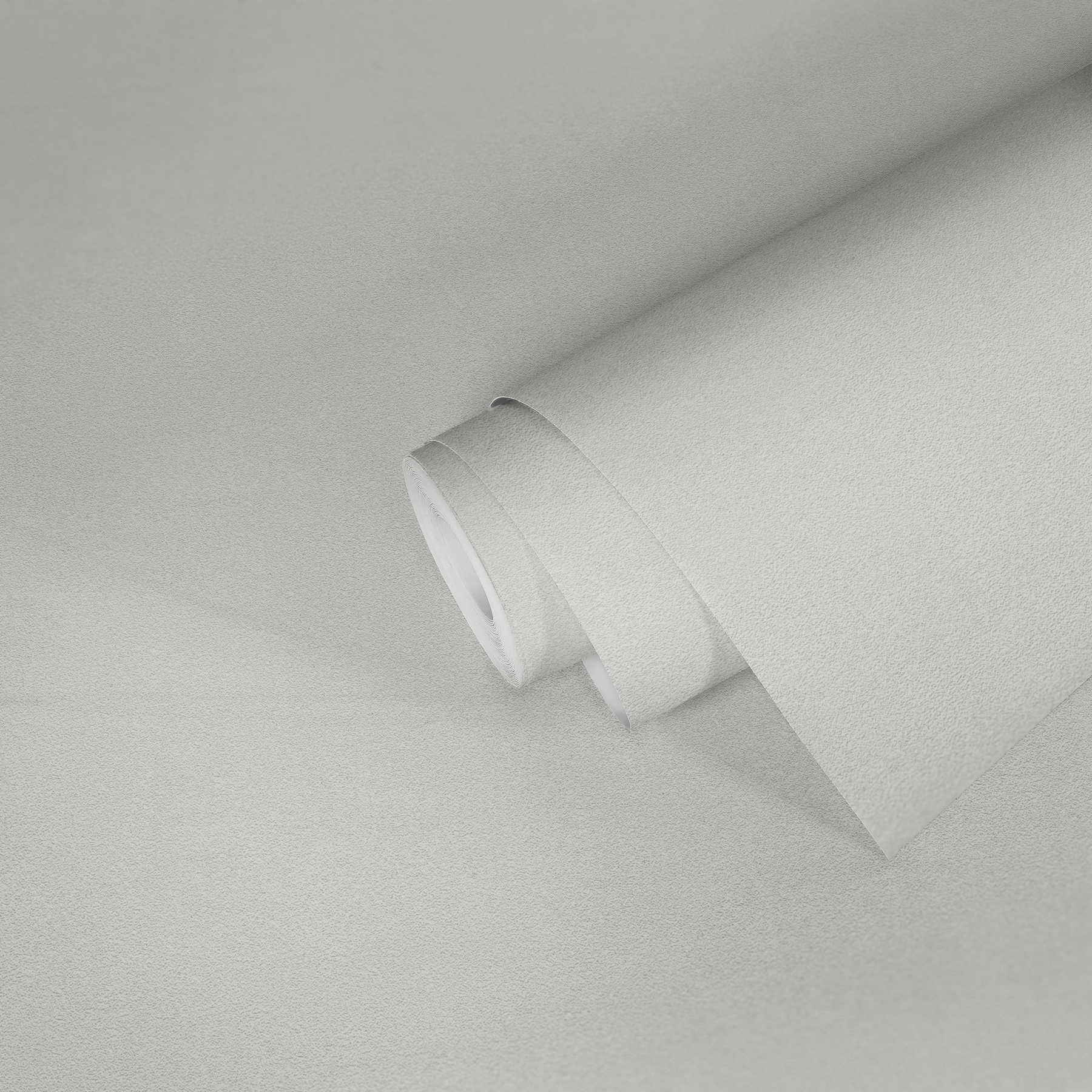             Papier peint uni avec structure de surface & effet scintillant - blanc
        