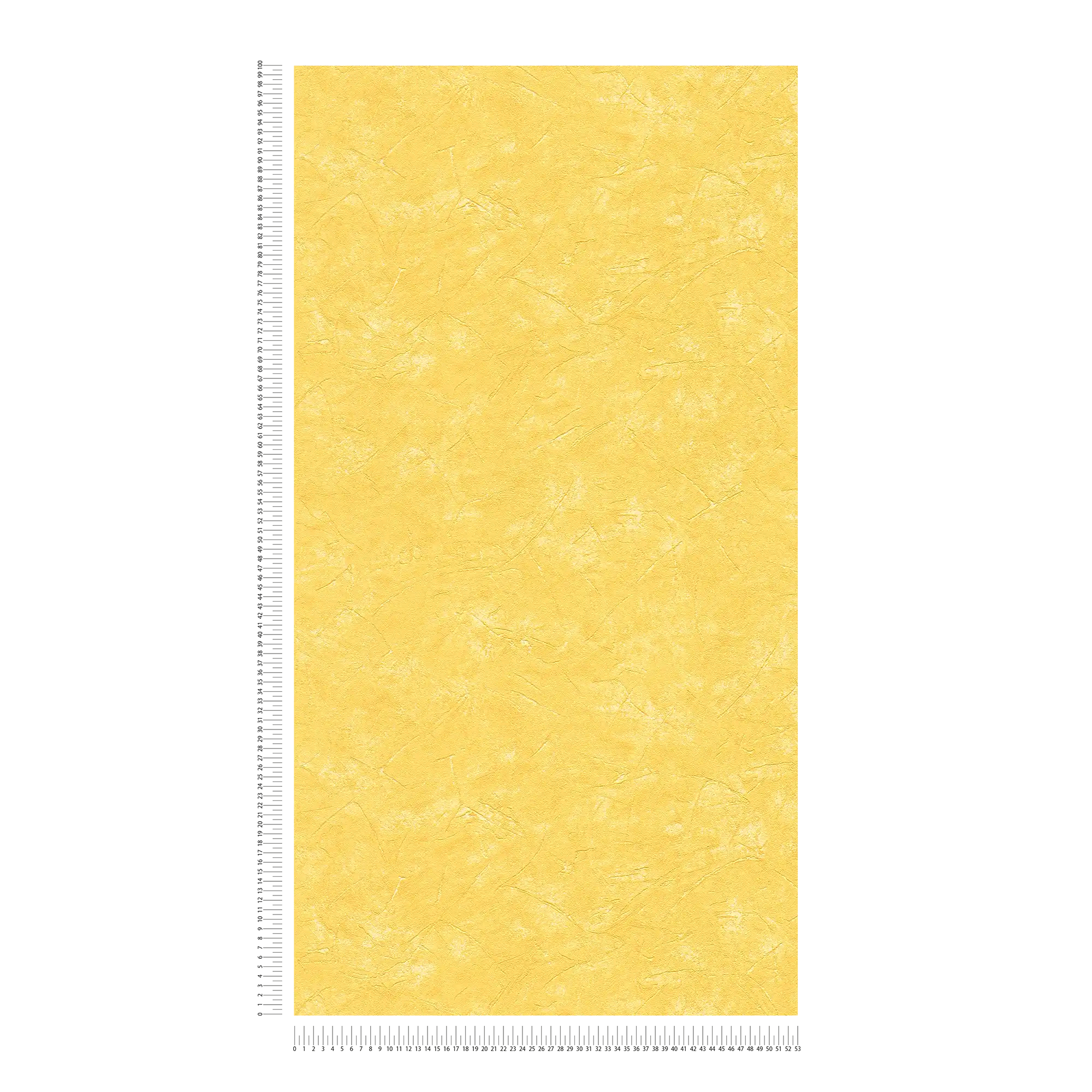             Papel pintado óptico de yeso amarillo sol de estilo mediterráneo
        