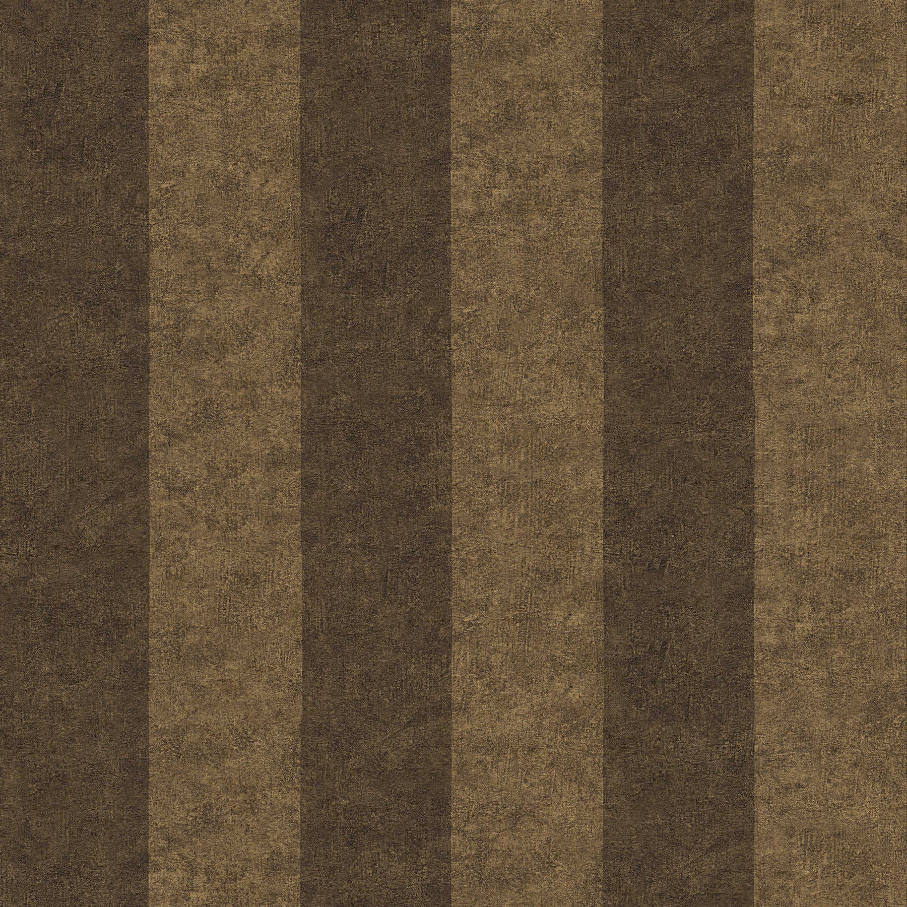 Dark stripes wallpaper with colour hatching - brown, metallic
