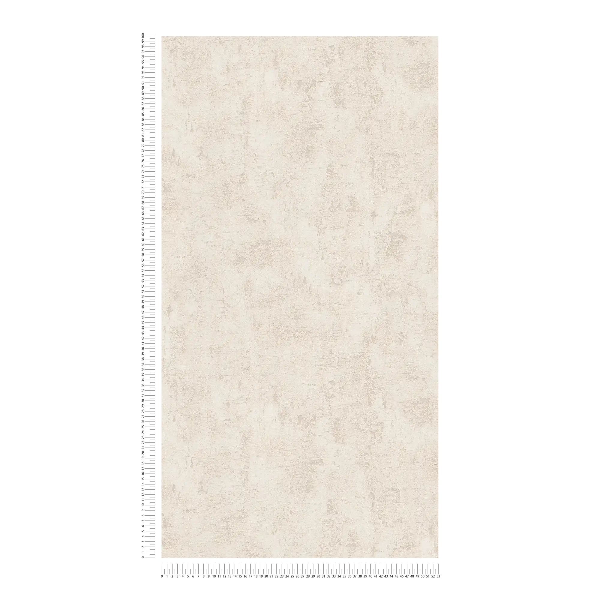             Pattern wallpaper with rustic plaster look - beige
        