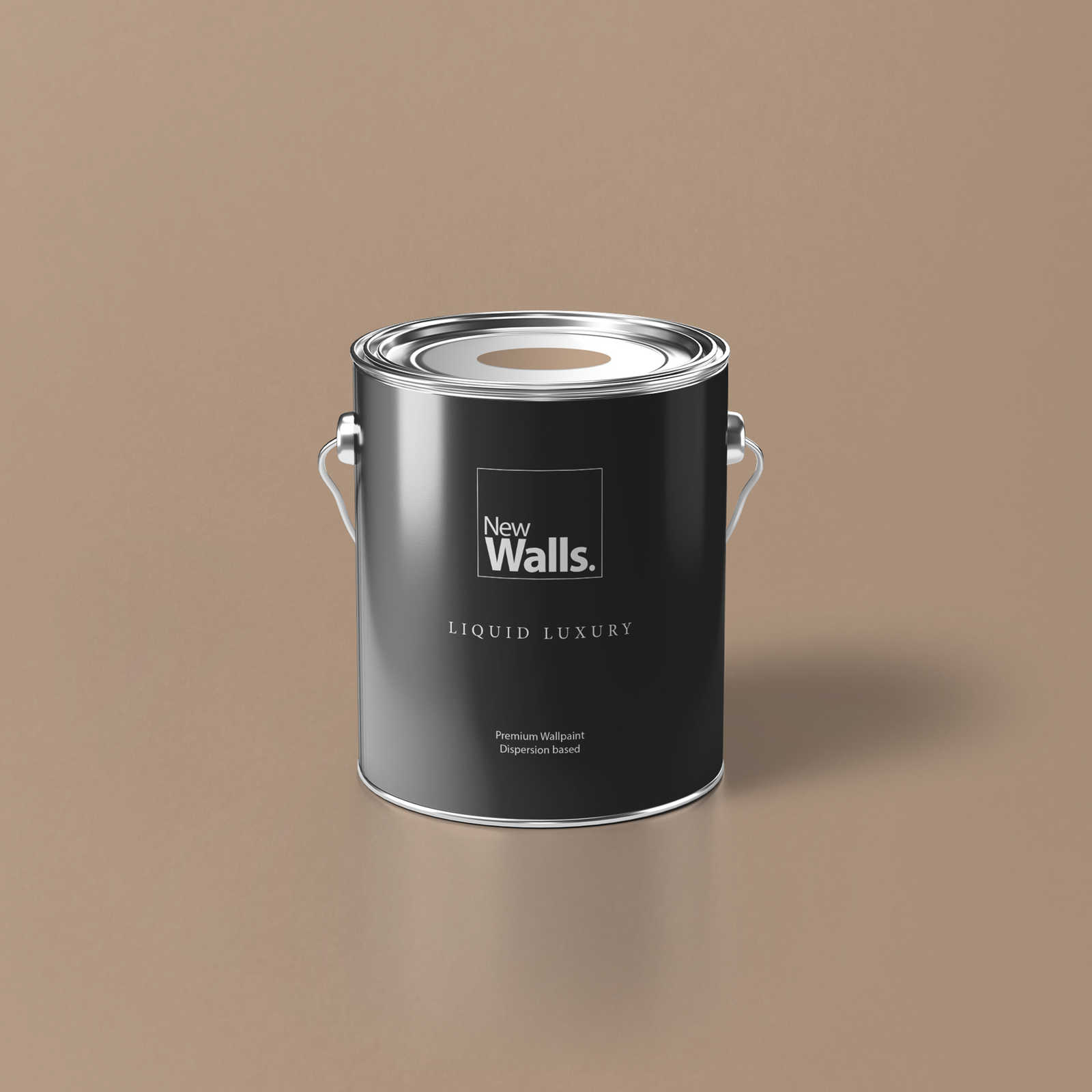 Premium Wall Paint warm light brown »Modern Mud« NW717 – 2.5 litre
