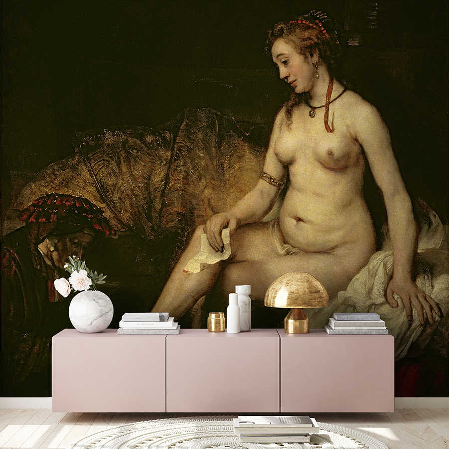         Photo wallpaper "Bathsheba bathing" by Rembrandt van Rijn
    