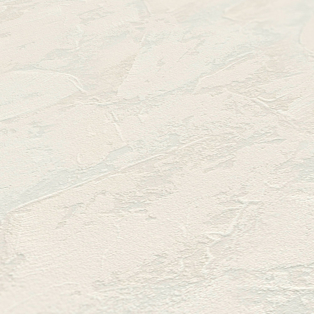             Plaster look wallpaper with trowel plaster structure - cream
        