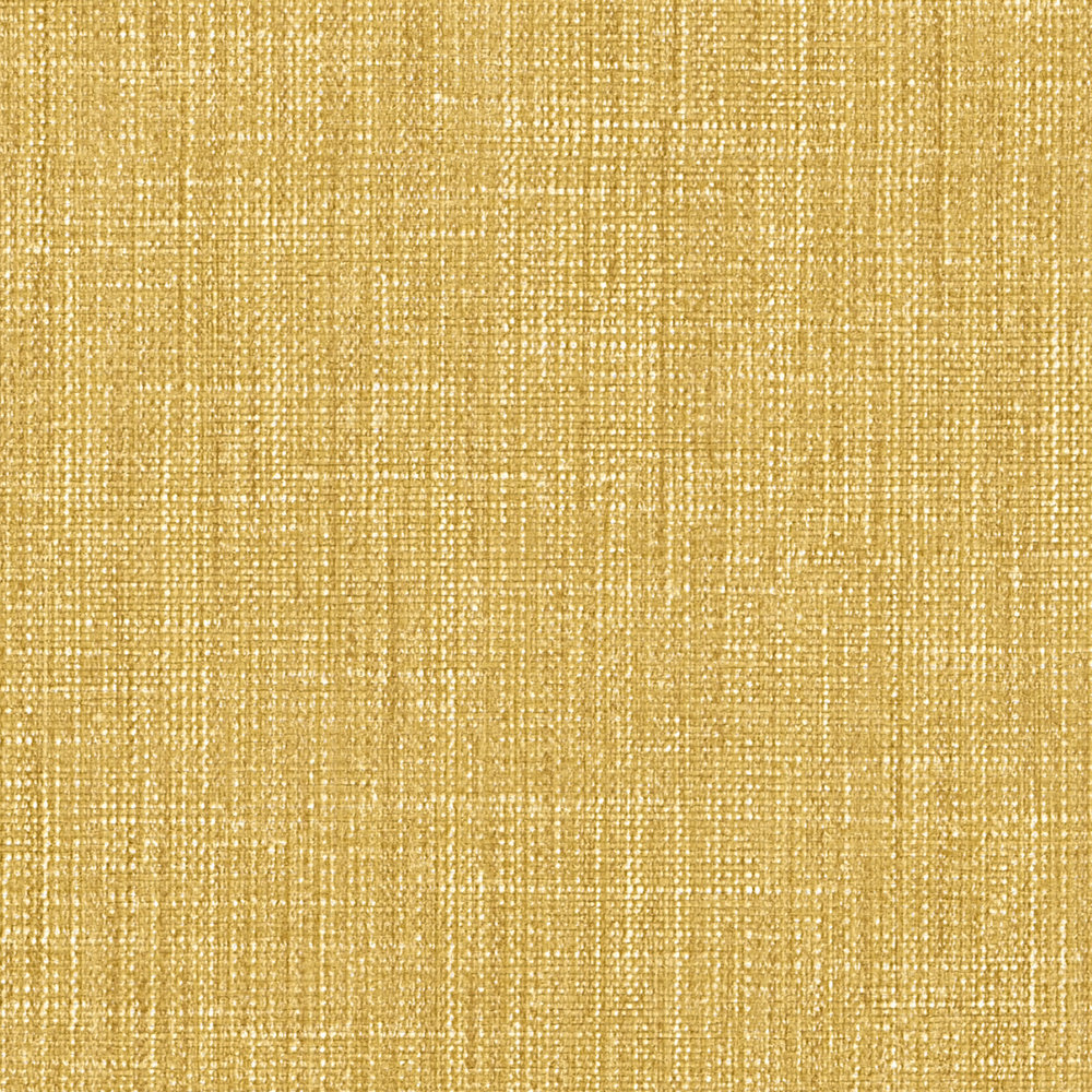             Plain wallpaper with textile structure - yellow
        