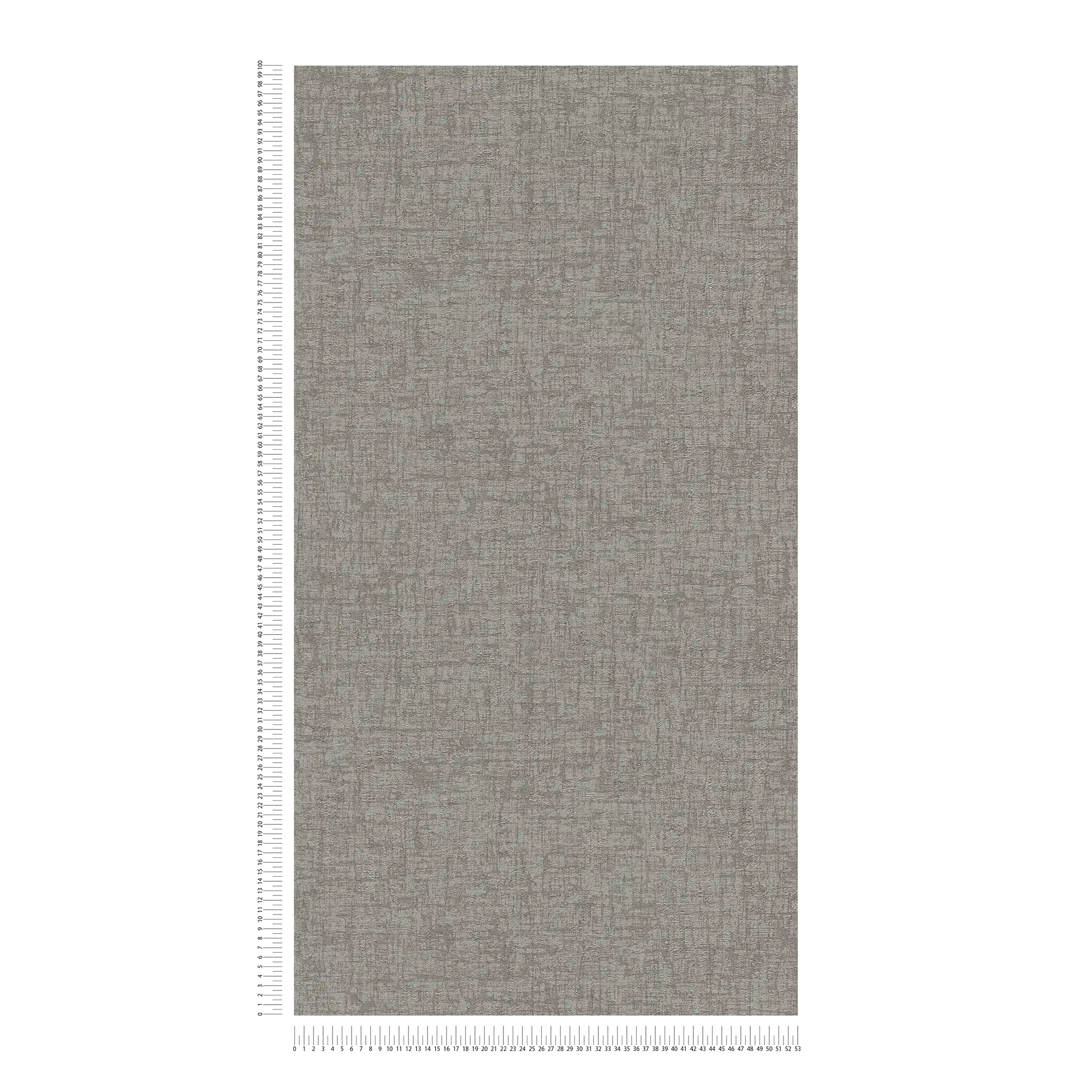             papier peint en papier intissé avec structure aspect textile - gris, gris foncé
        