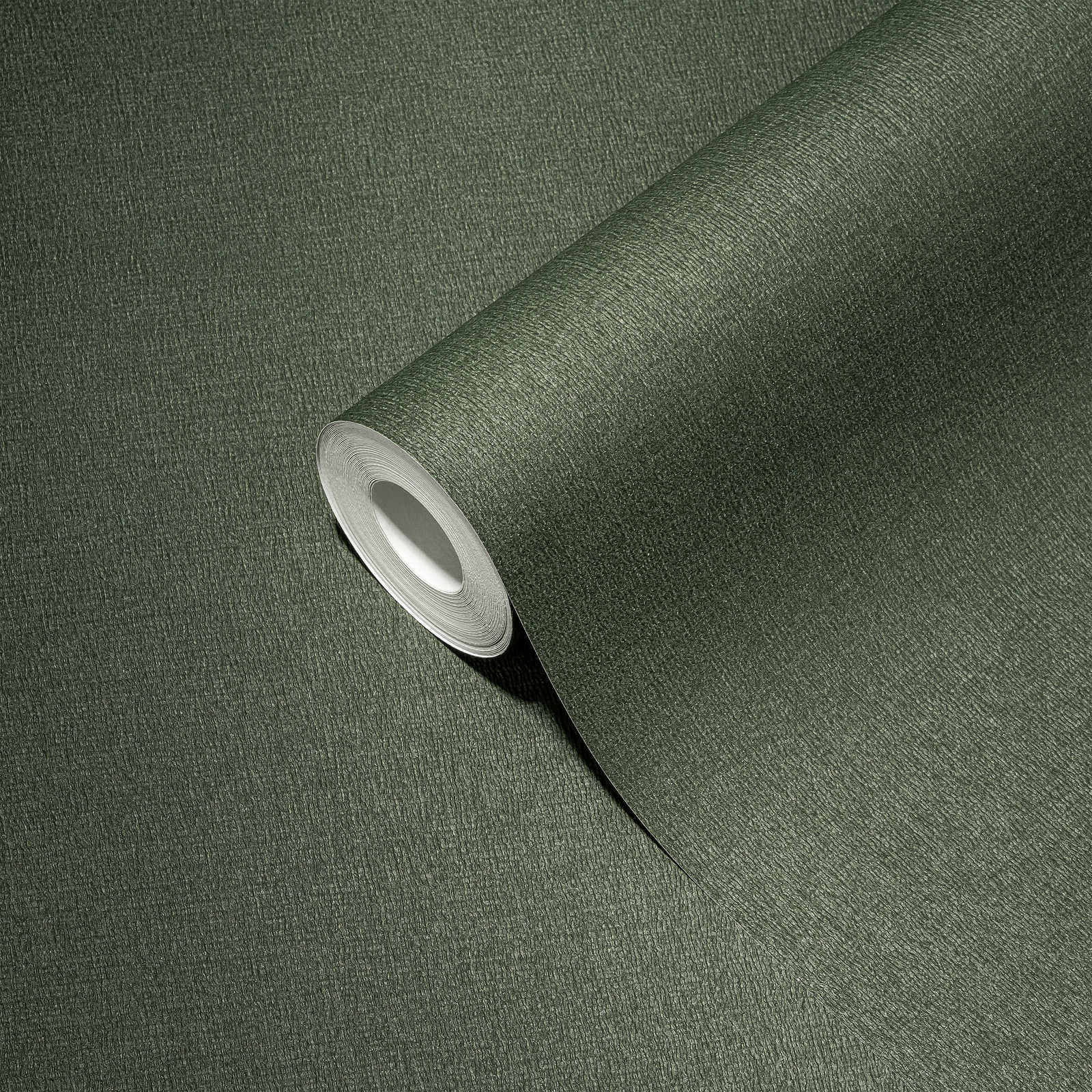             Papier peint intissé uni aux couleurs vives - vert
        