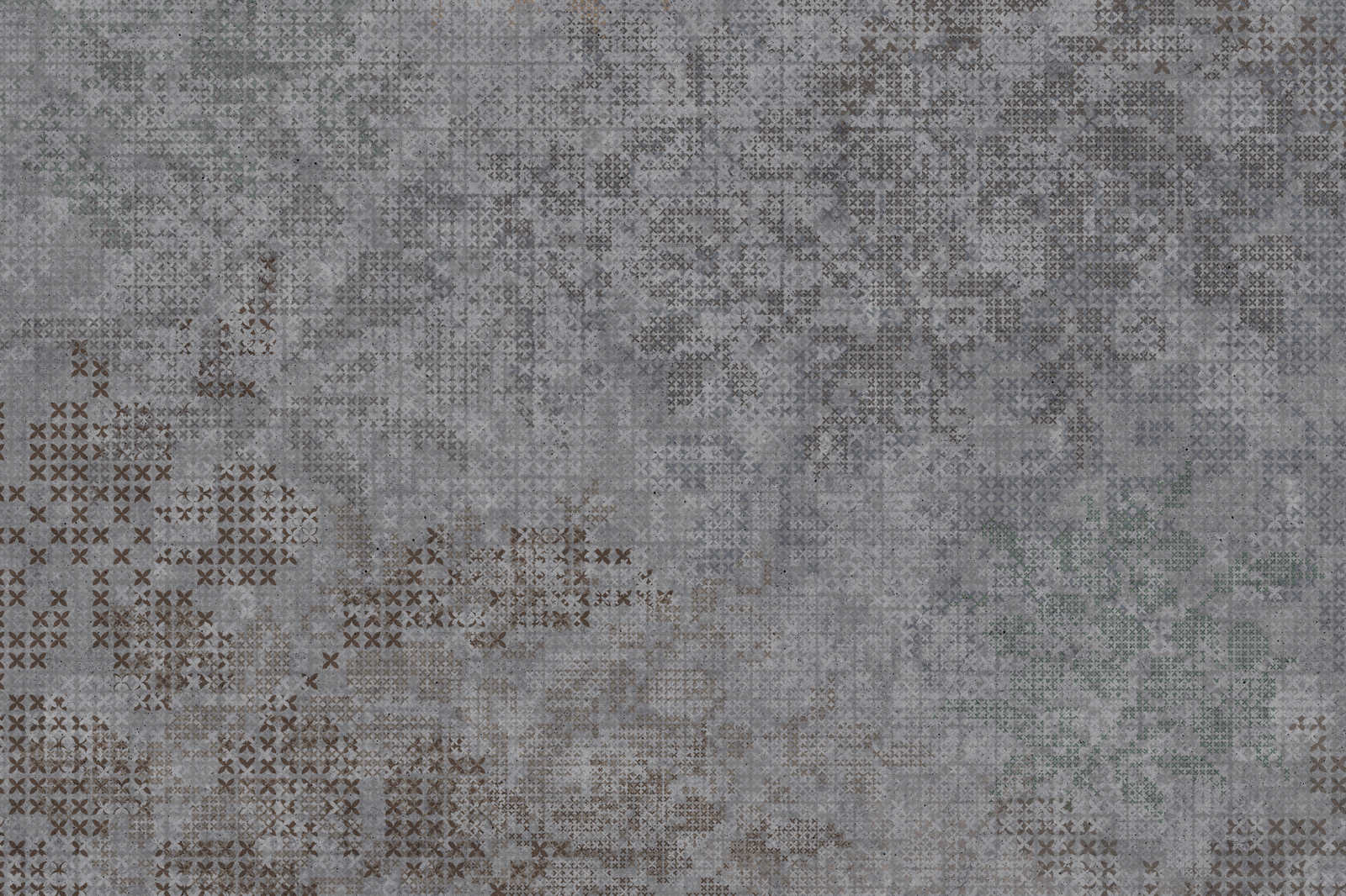             Toile Croix Motif style pixel - 0,90 m x 0,60 m
        