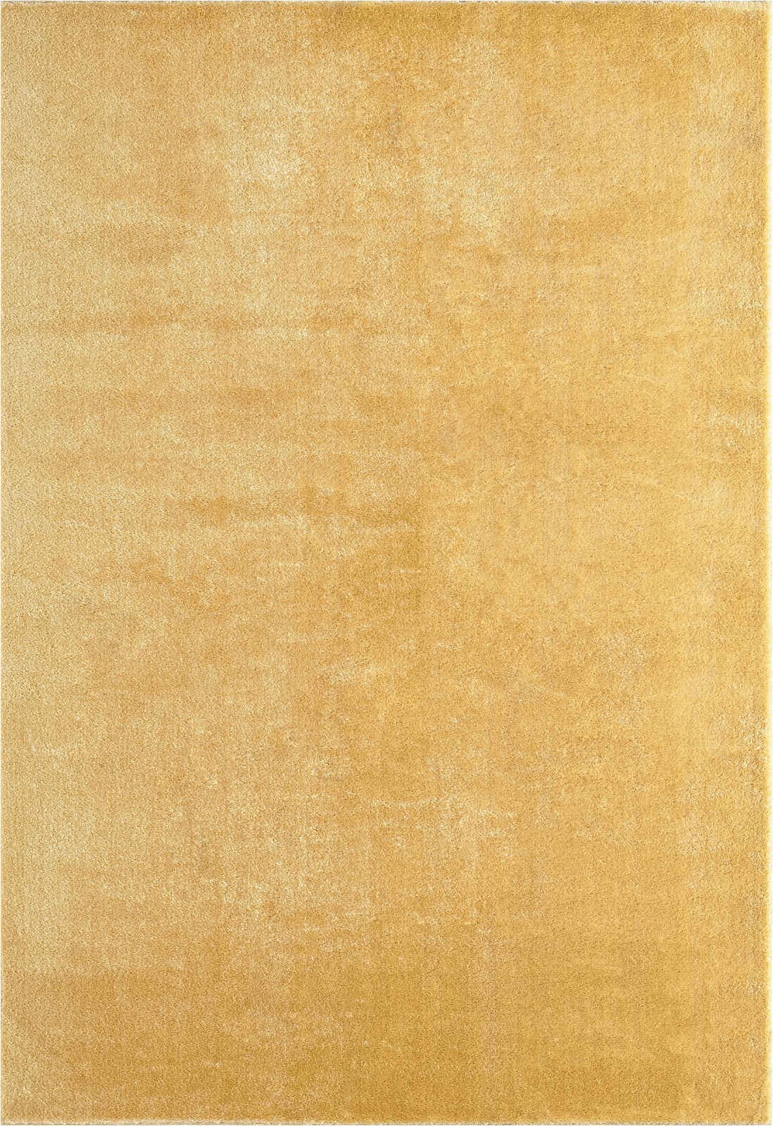             Cuddly soft high pile carpet in gold - 110 x 60 cm
        