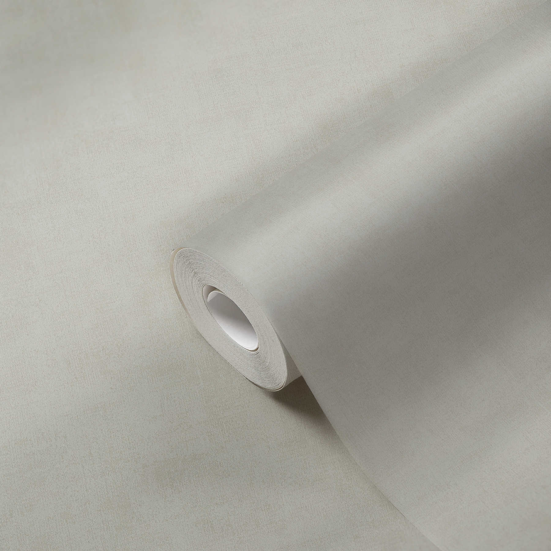             Plain non-woven wallpaper plains with discreet structure - beige
        