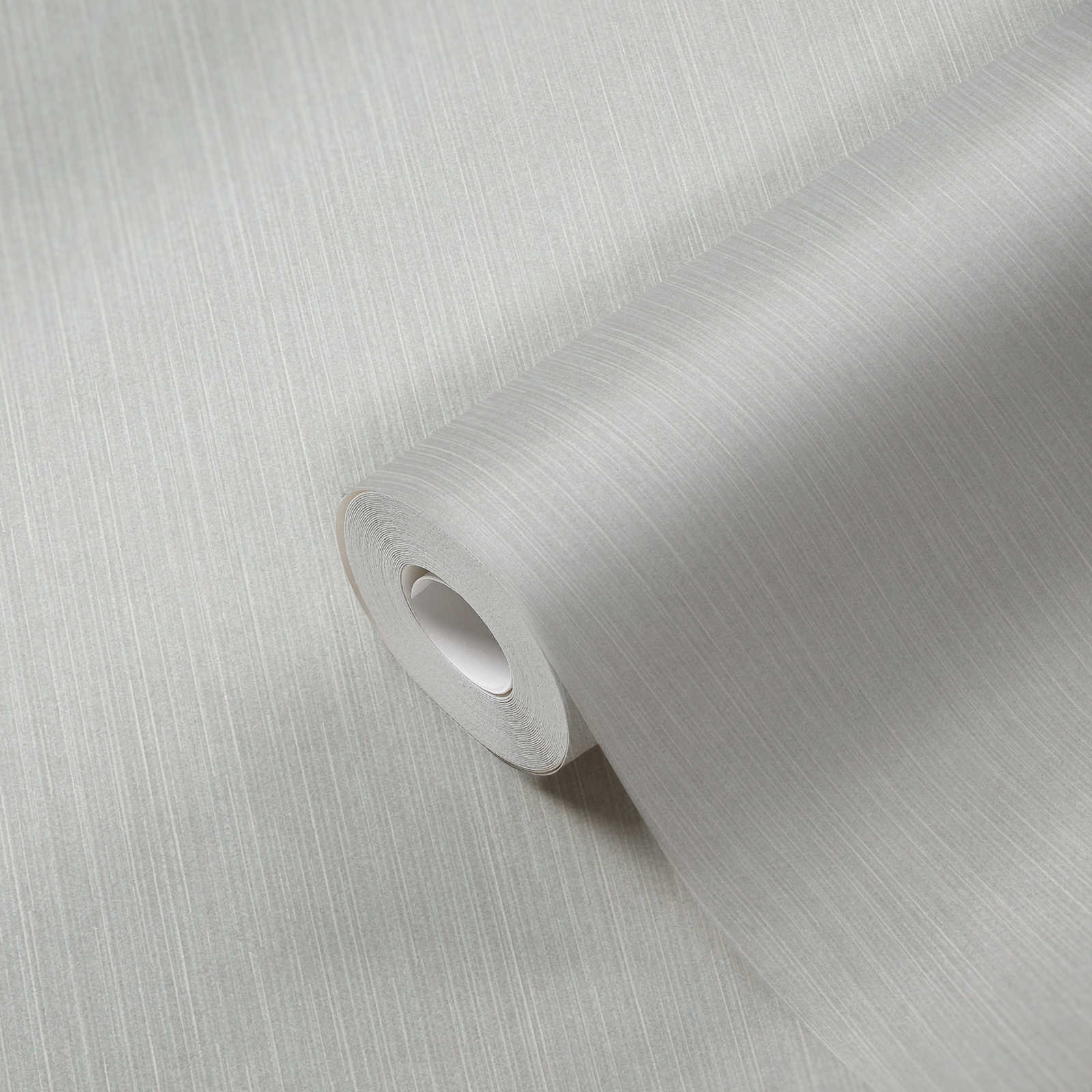             Gevoerd behang zilvergrijs met glanseffect - grijs
        